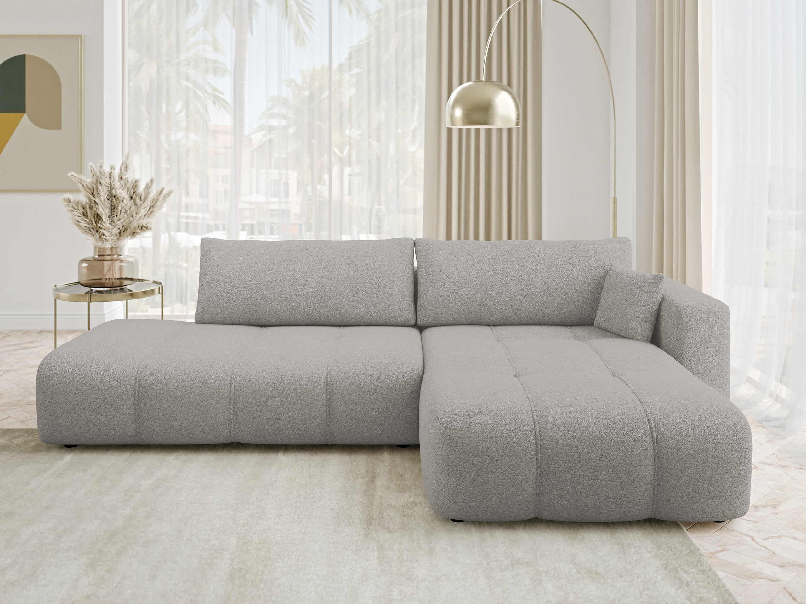 Corner sofa Comfivo Laurus III (Velo 633)