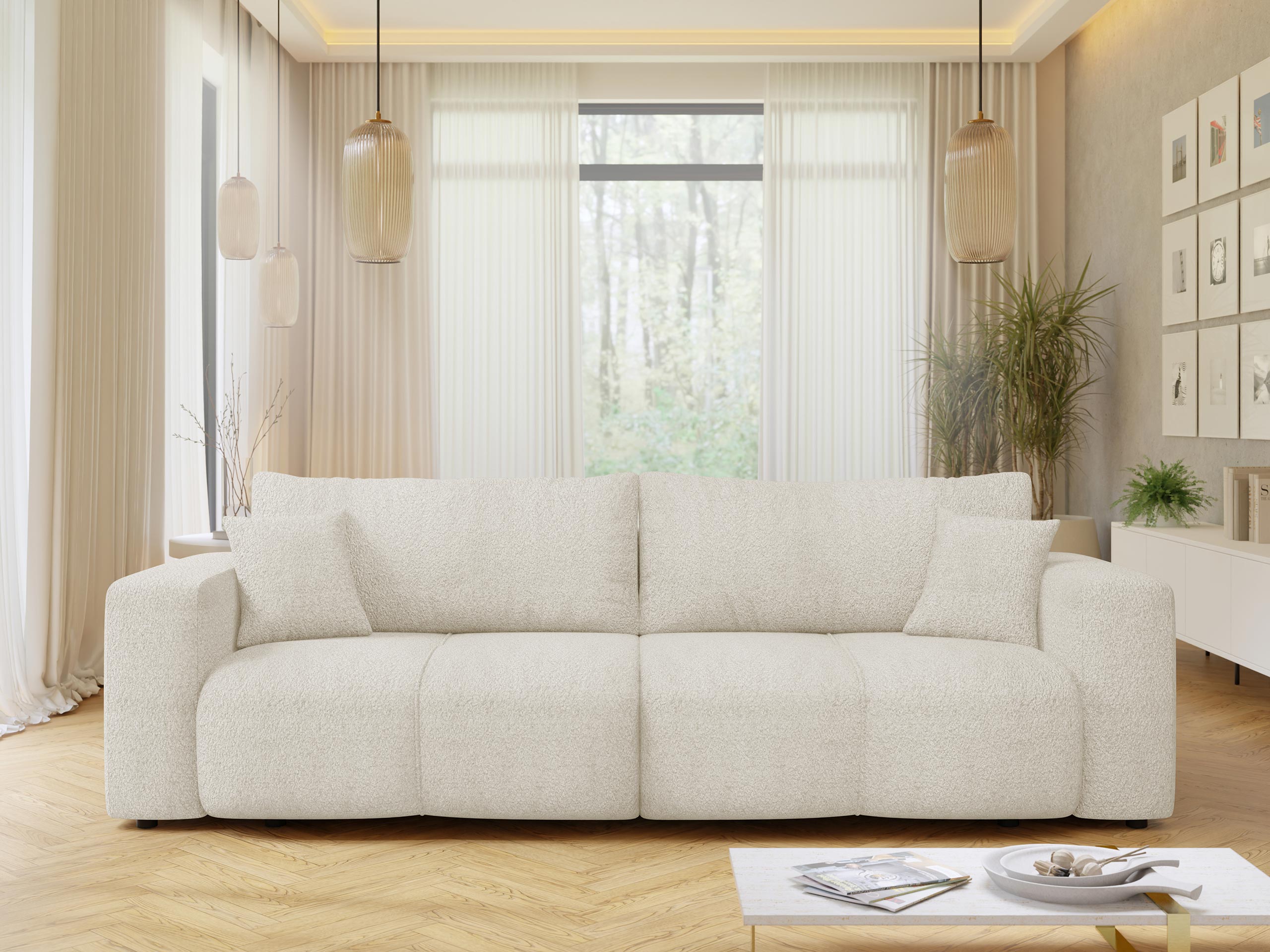 Sofa bed Comfivo Laurus (Coral 65)