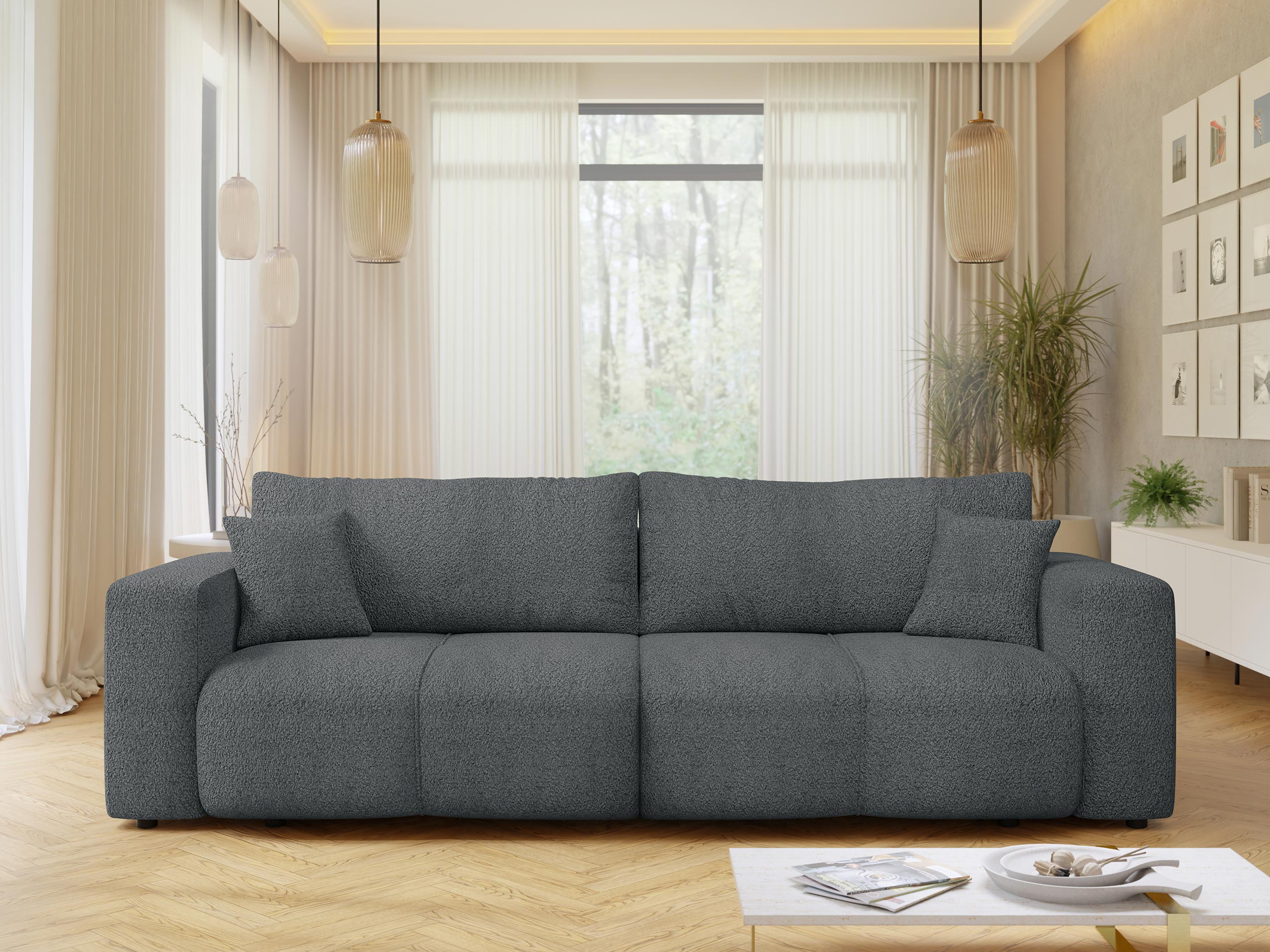 Sofa bed Comfivo Laurus (Coral 80)