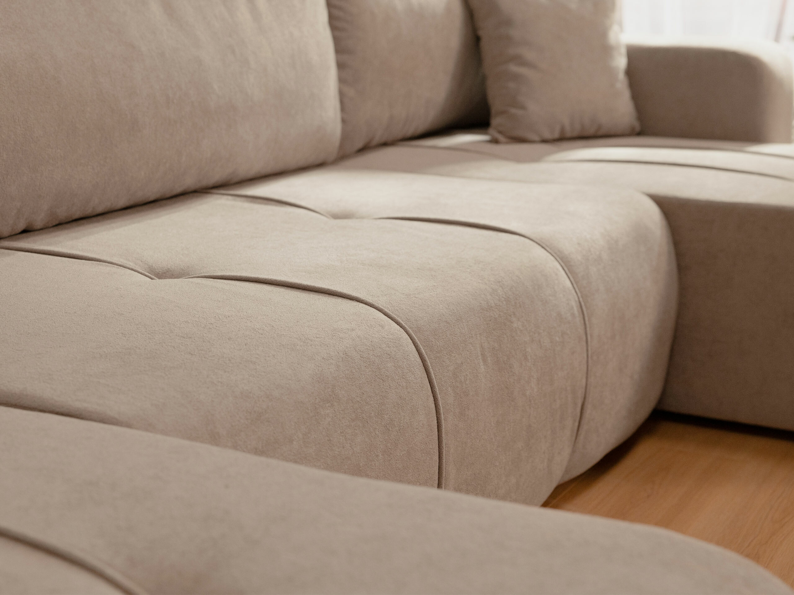 Corner sofa Comfivo Laurus II (Coral 80)