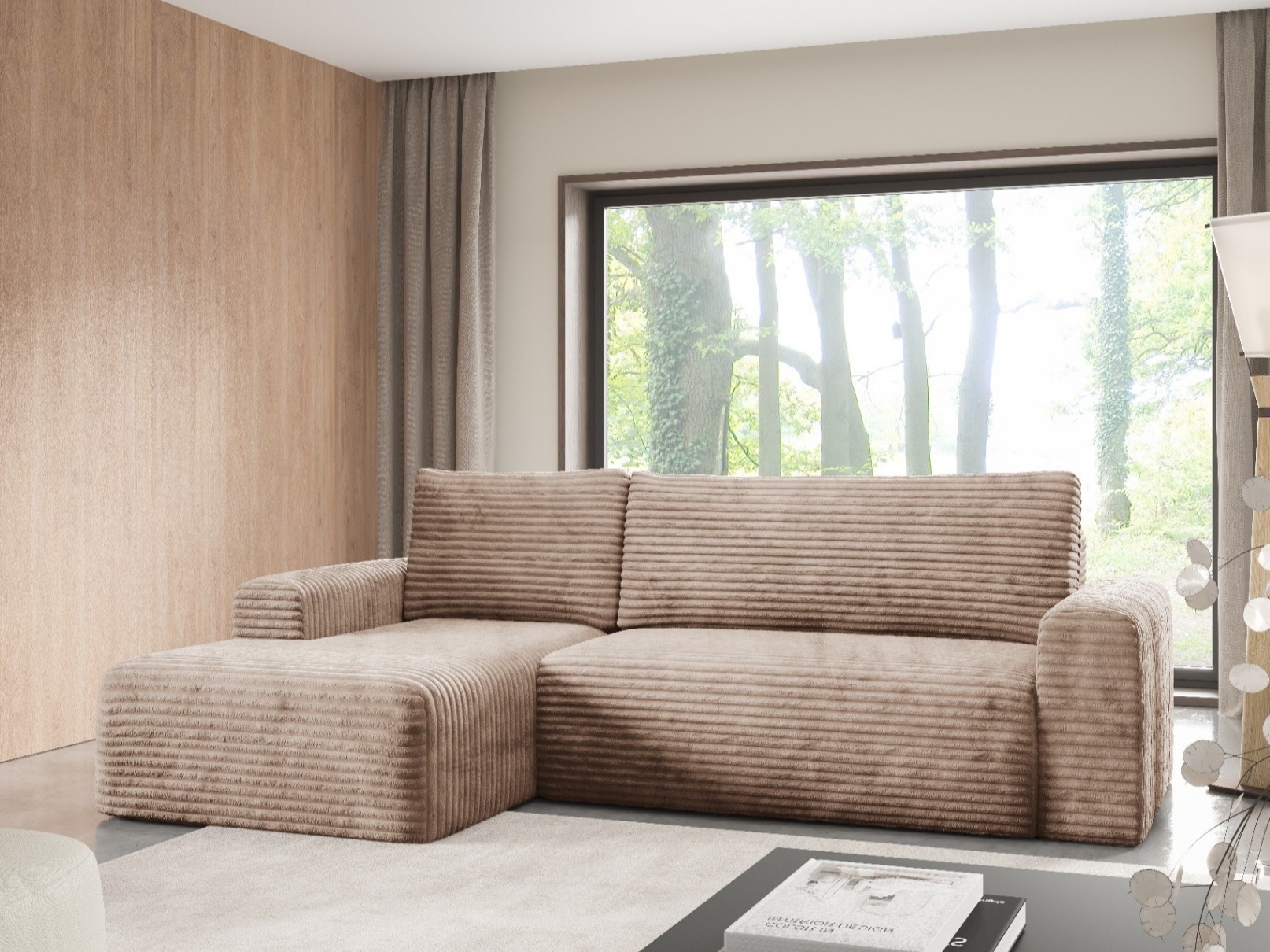 Corner sofa Franklin 155 (Tilia 17)