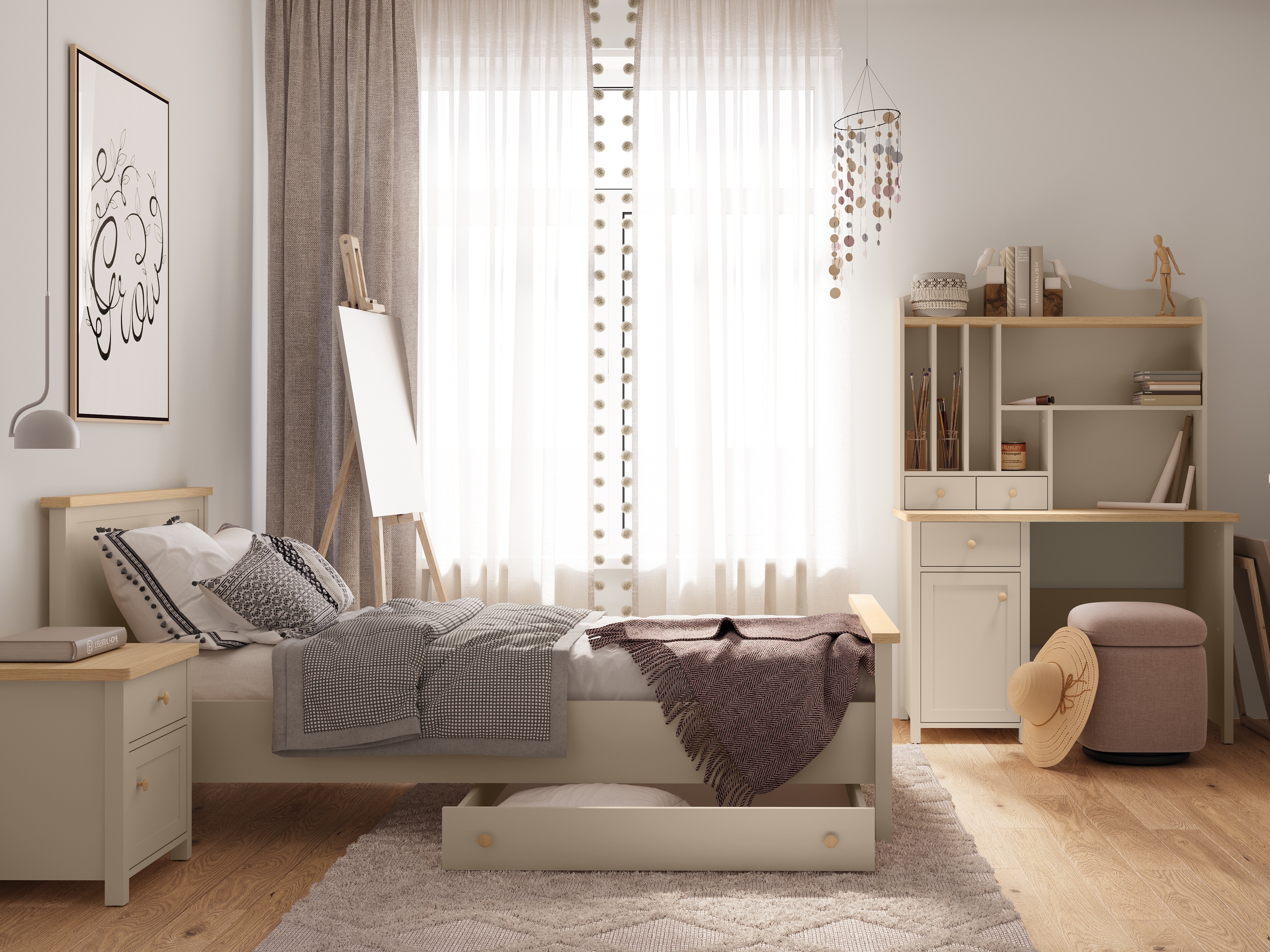Drawer Romelbo 147 (Beige)