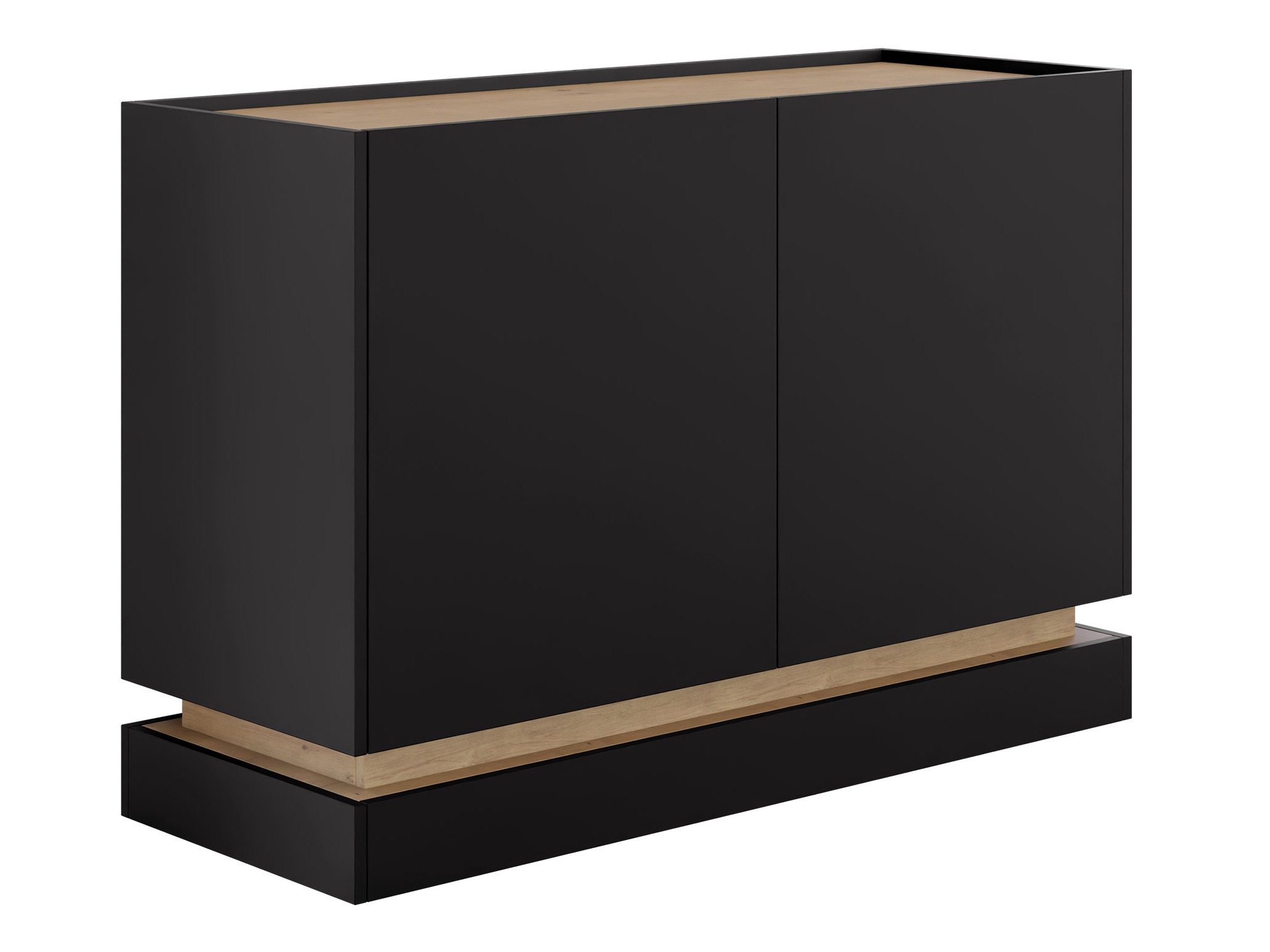 Sideboard Comfivo Dalvenu 100 (Black + Oak)