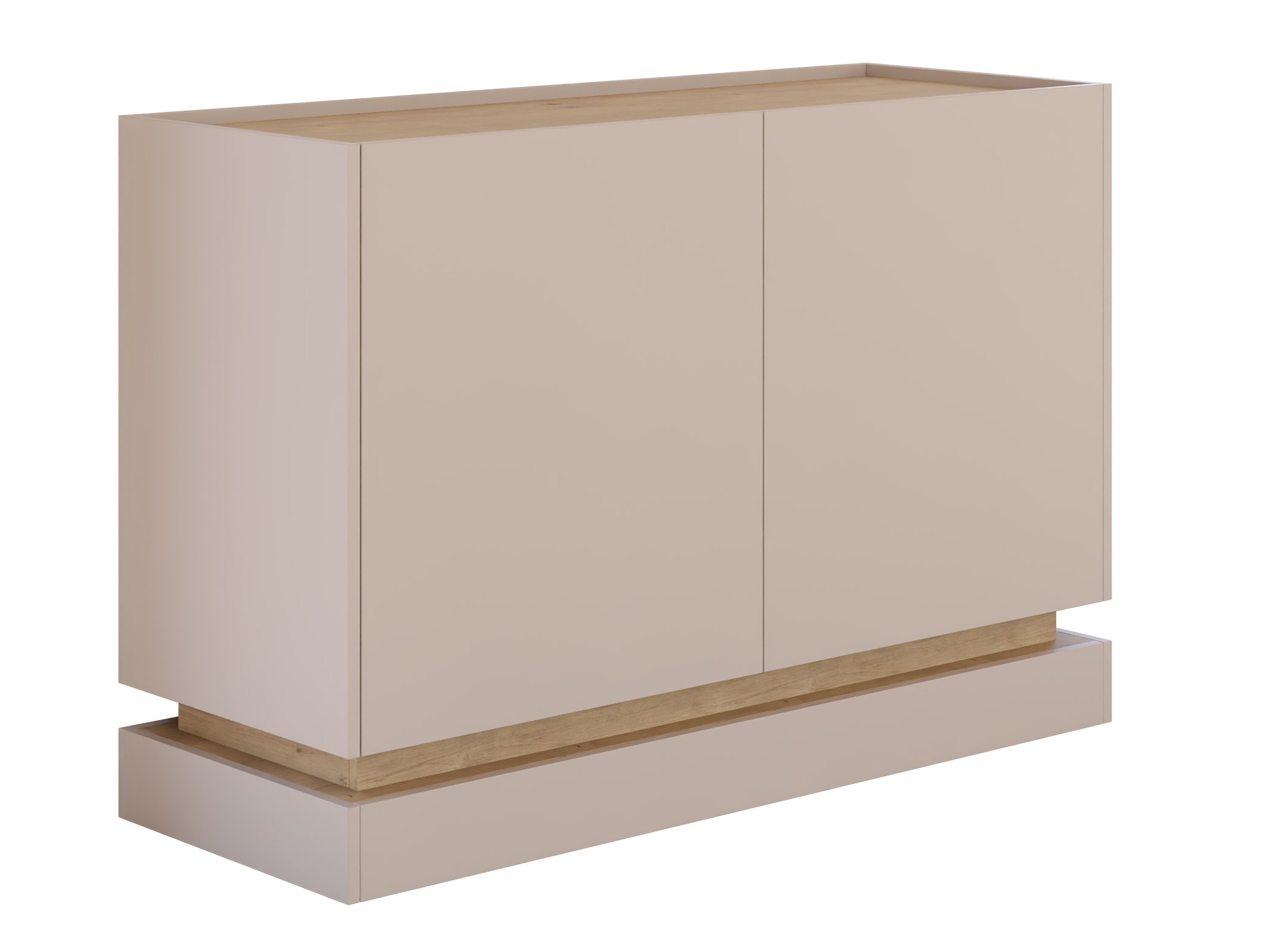 Sideboard Comfivo Dalvenu 100 (Light brown + Oak)