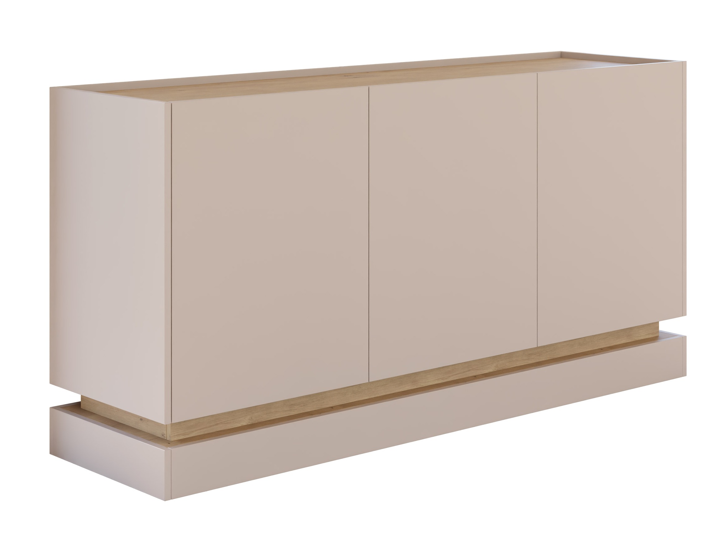 Sideboard Comfivo Dalvenu 101 (Light brown + Oak)