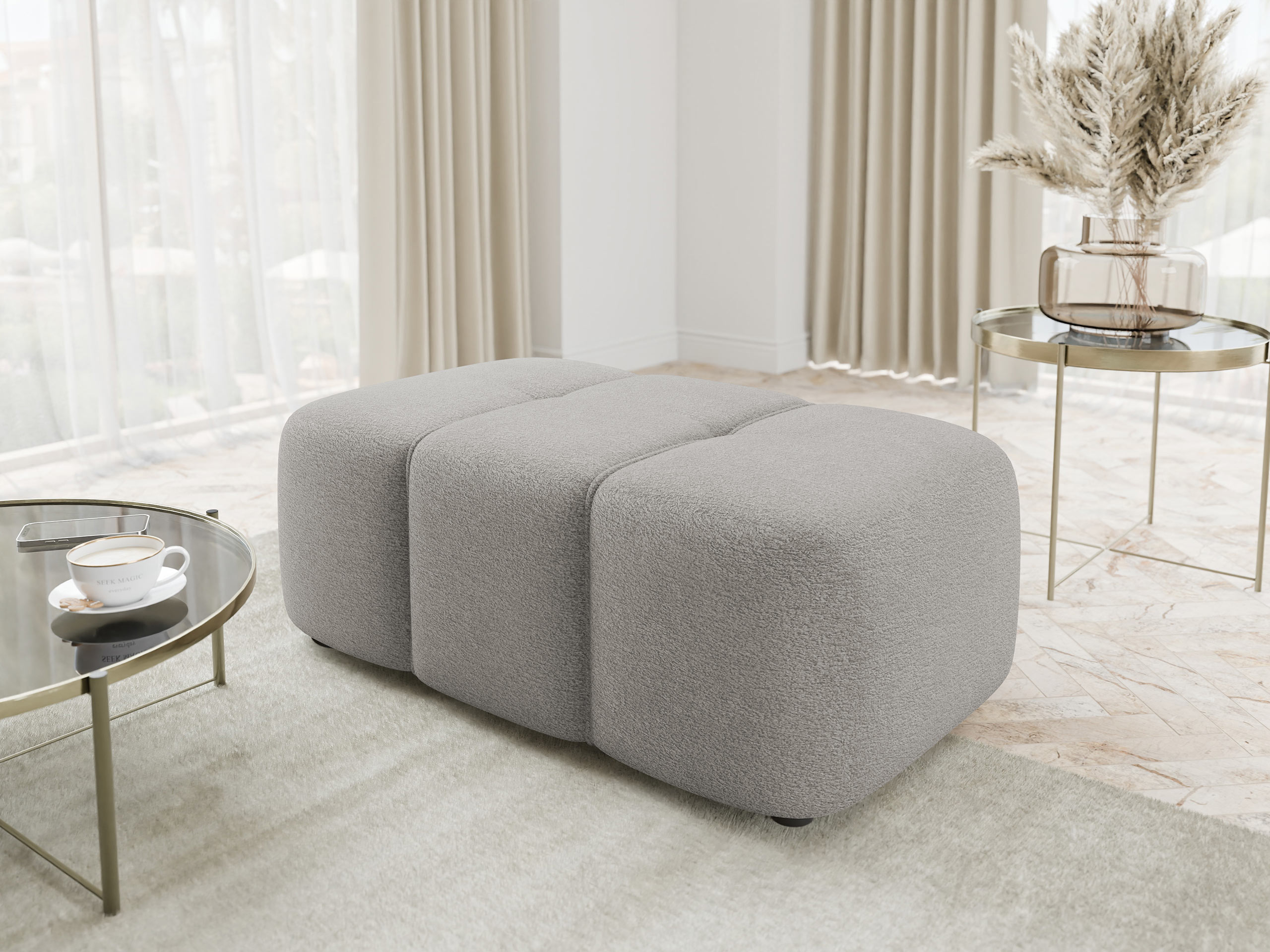 Upholstered bench Comfivo 472 (Velo 633)