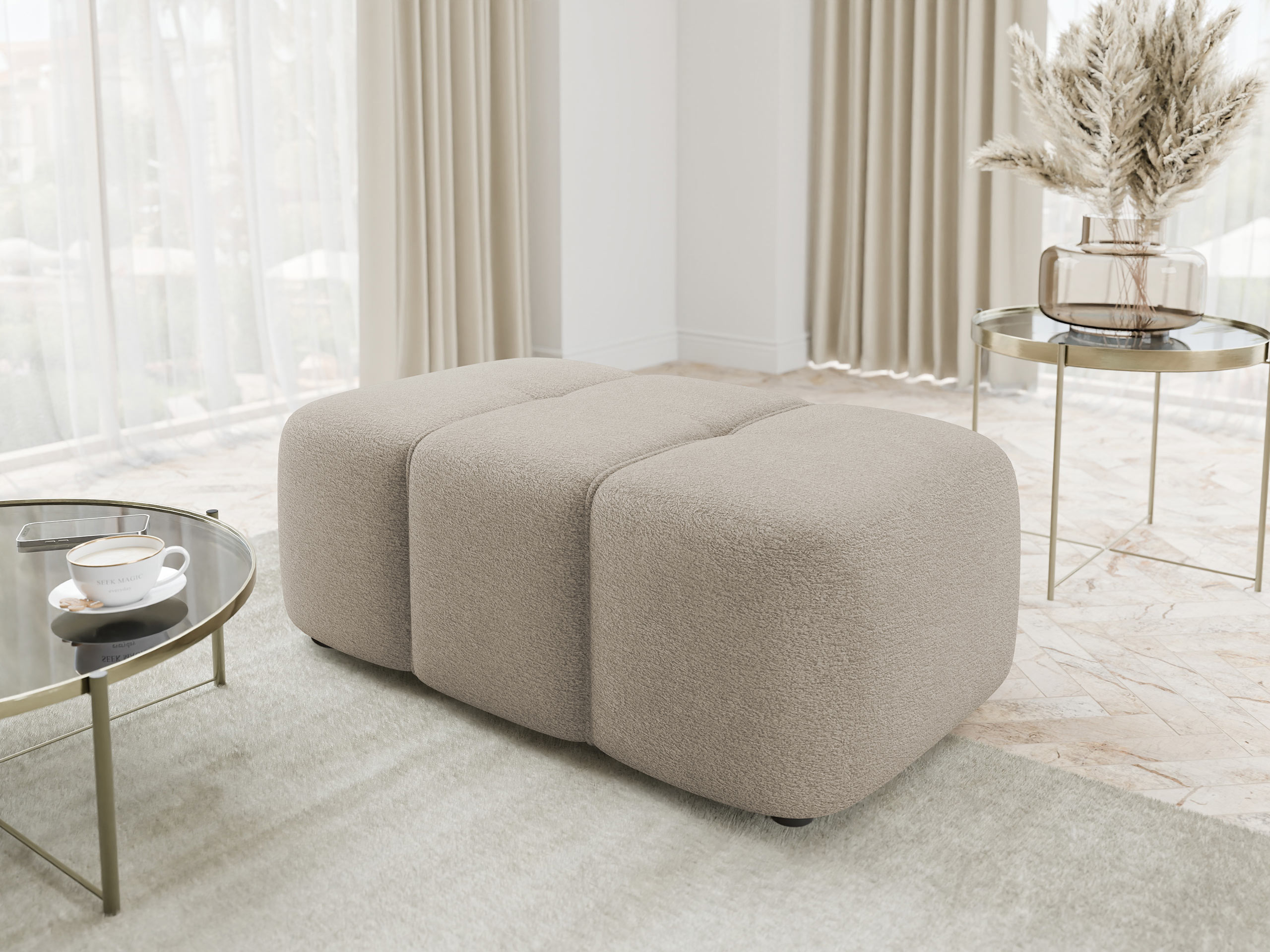 Upholstered bench Comfivo Laurus (Velo 623)