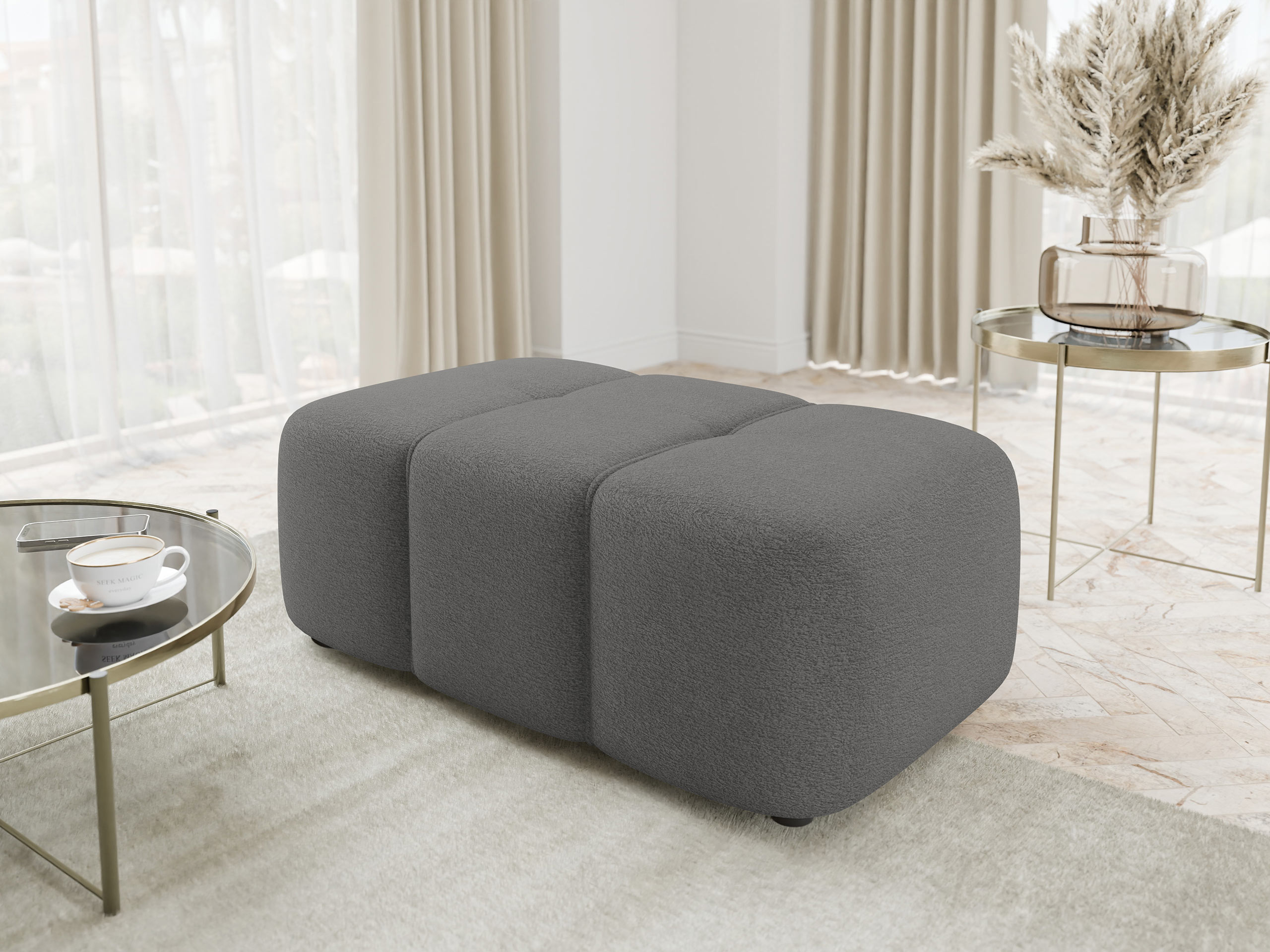 Upholstered bench Comfivo Laurus (Velo 635)