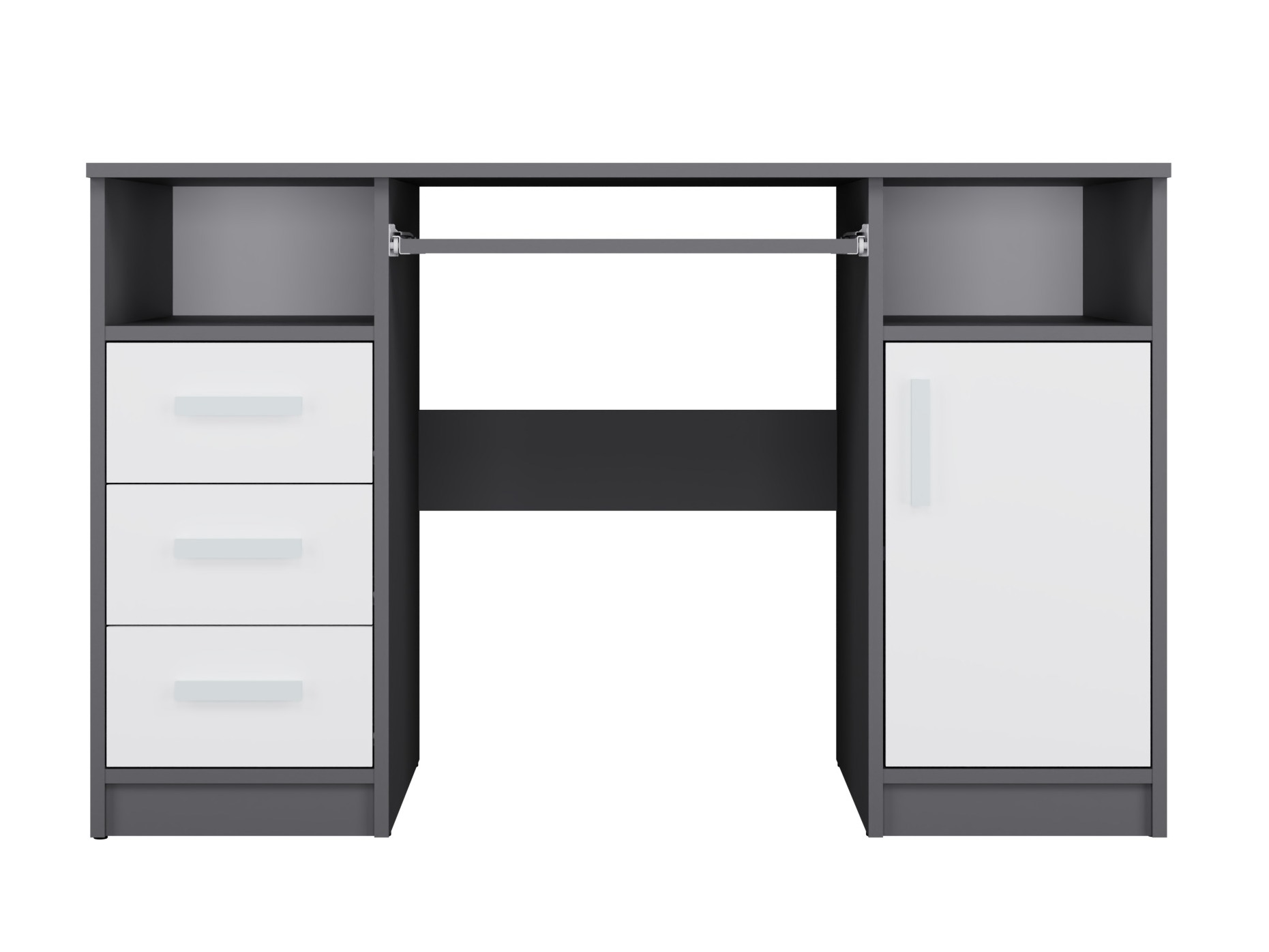 Desk Mandeville 330 (Anthracite + White)