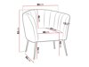 Armchair Orem 112 (Magic Velvet 2201)