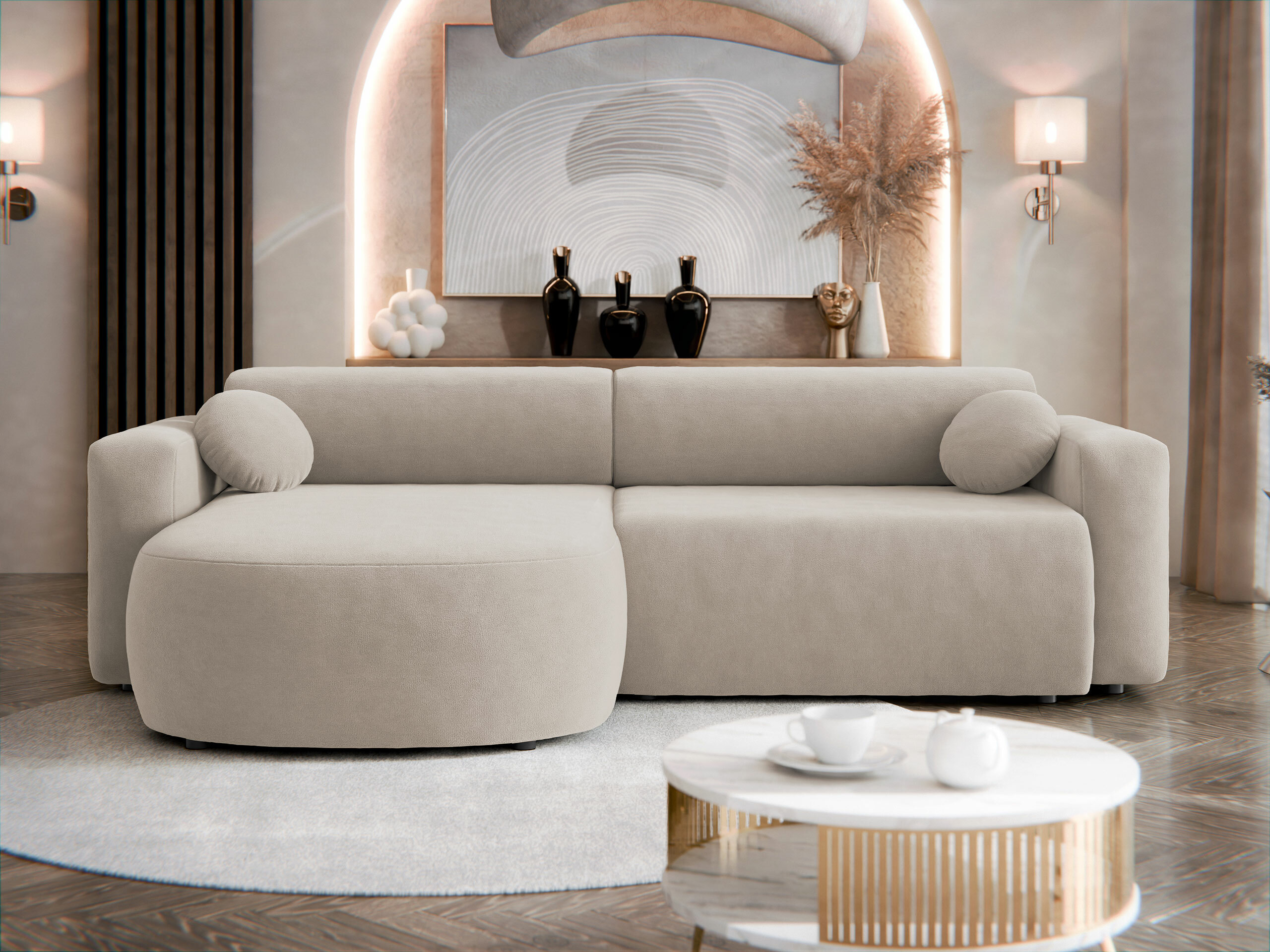 Corner sofa Comfivo 413 (Velo 623)