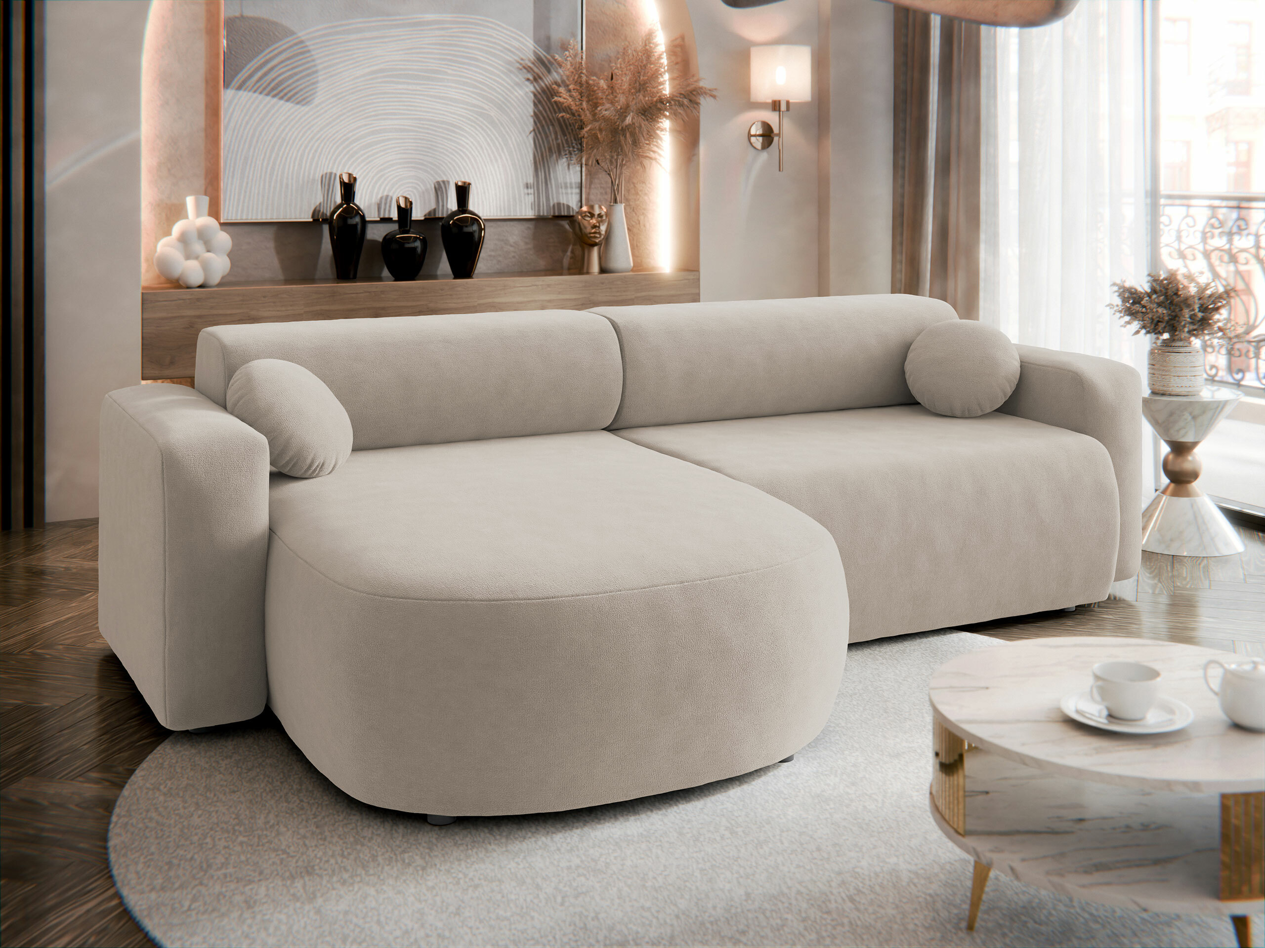 Corner sofa Comfivo Corus (Velo 623)