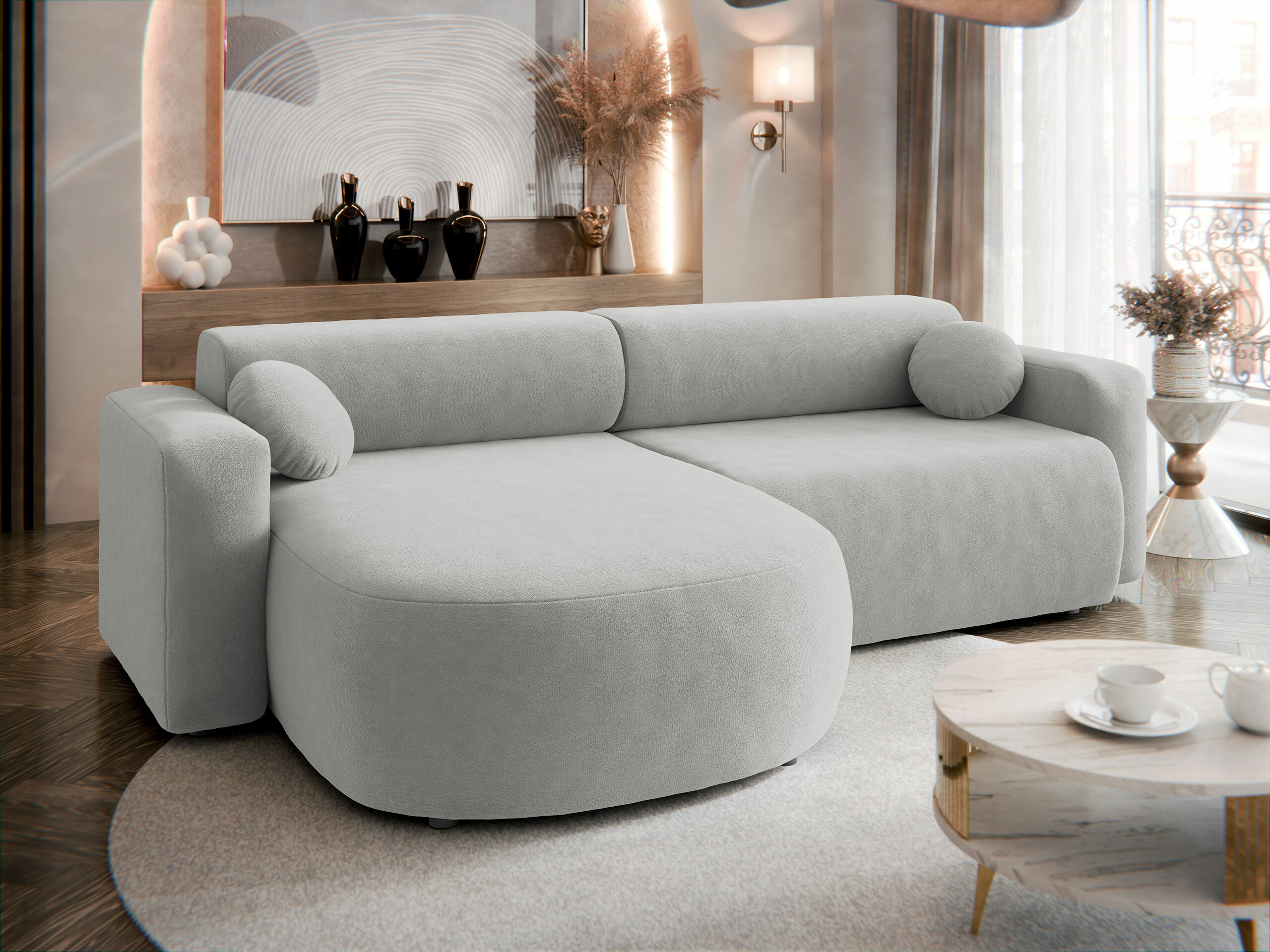 Corner sofa Comfivo Corus (Velo 633)