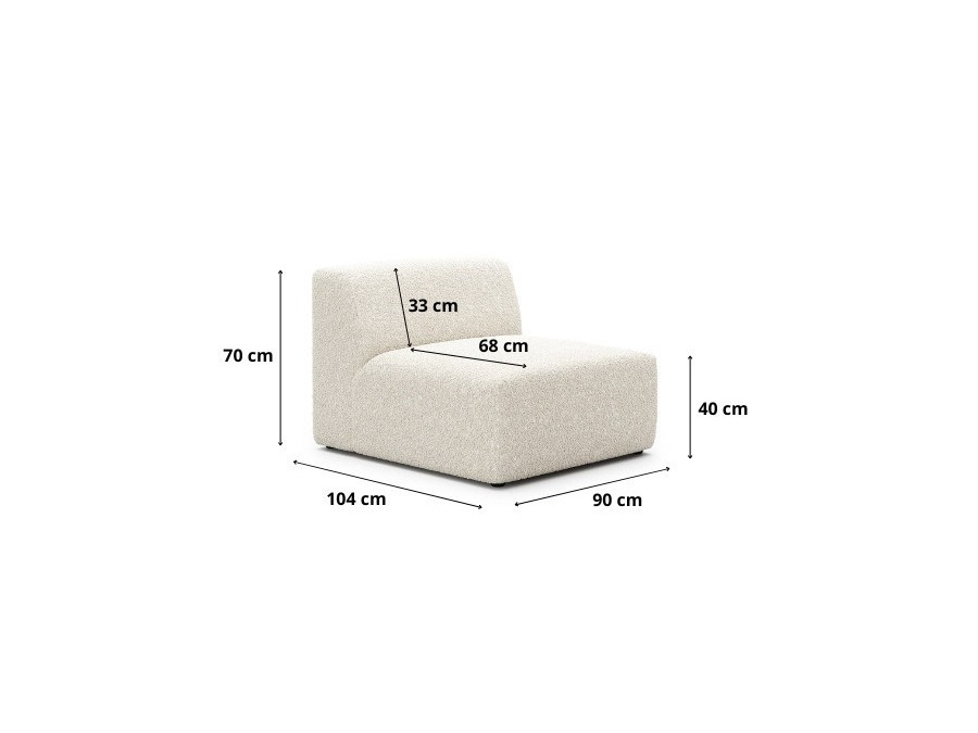 Modular armchair Romenoi 108 (Centaur 15)