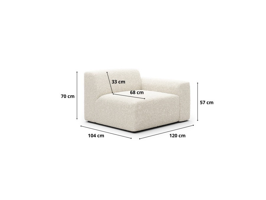Modular seating unit Romenoi 109 (Centaur 14)