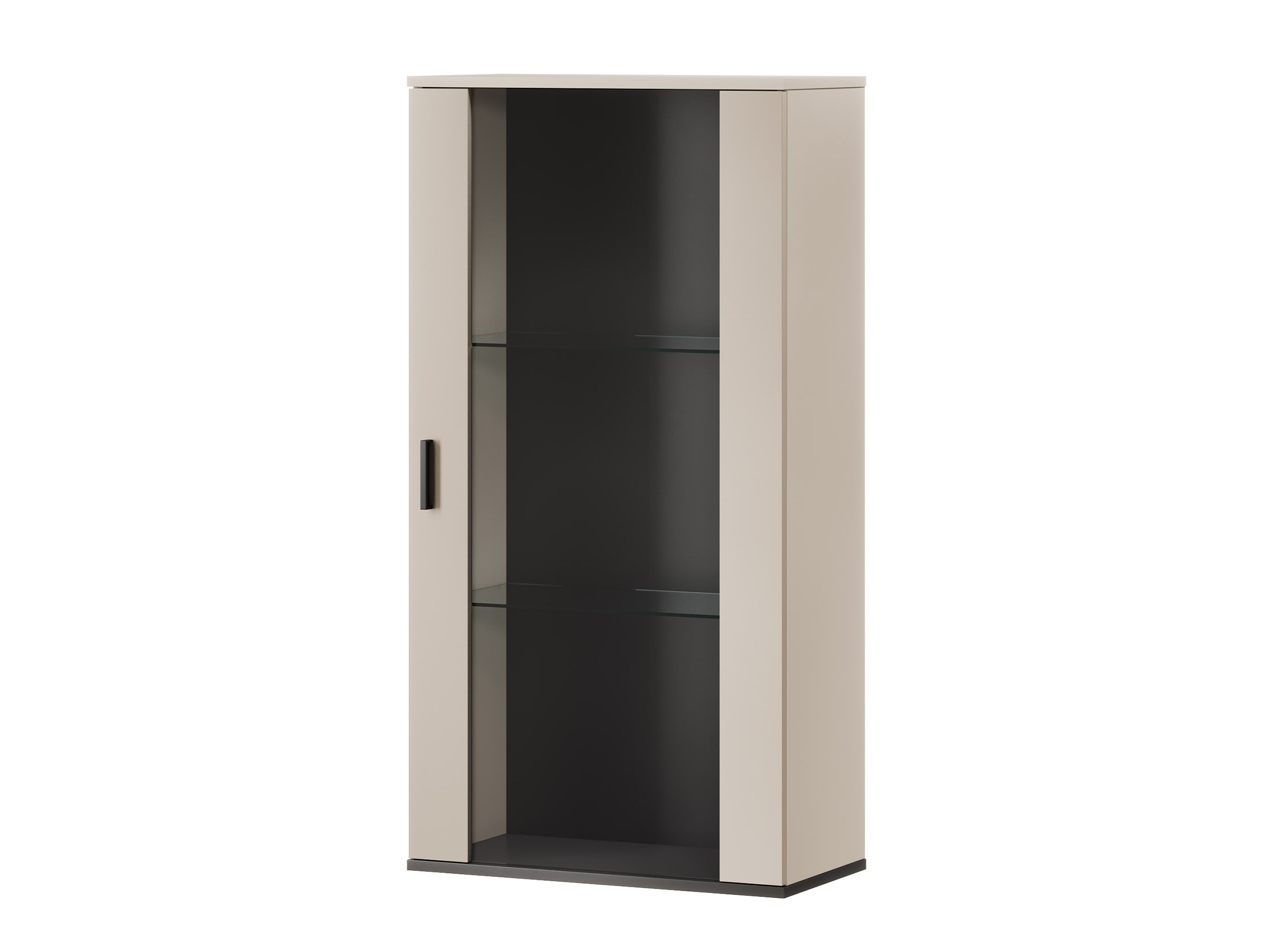 Wall cabinet Tornola 103 (Cashmere + Oak)