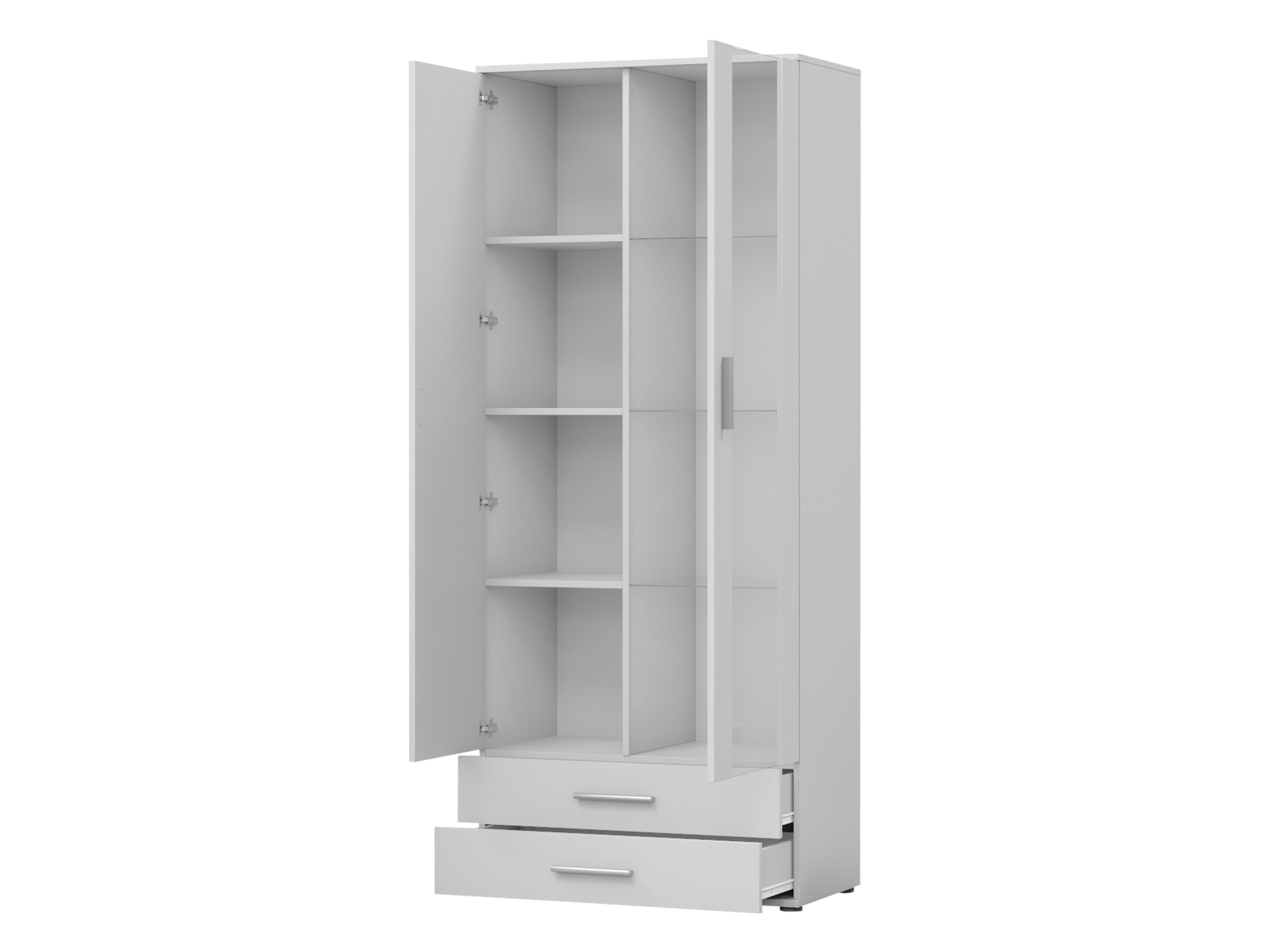 Bookcase Tornola 105 (Cashmere + Black)