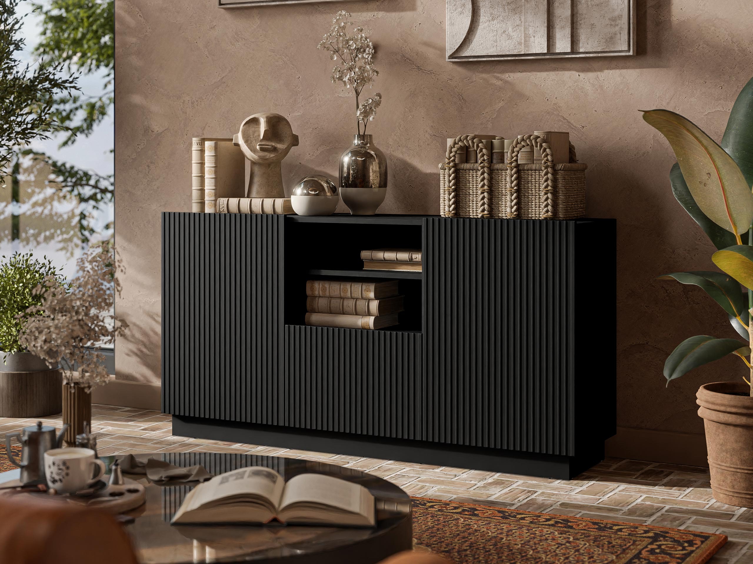 Chest of drawers Lingua (Black)