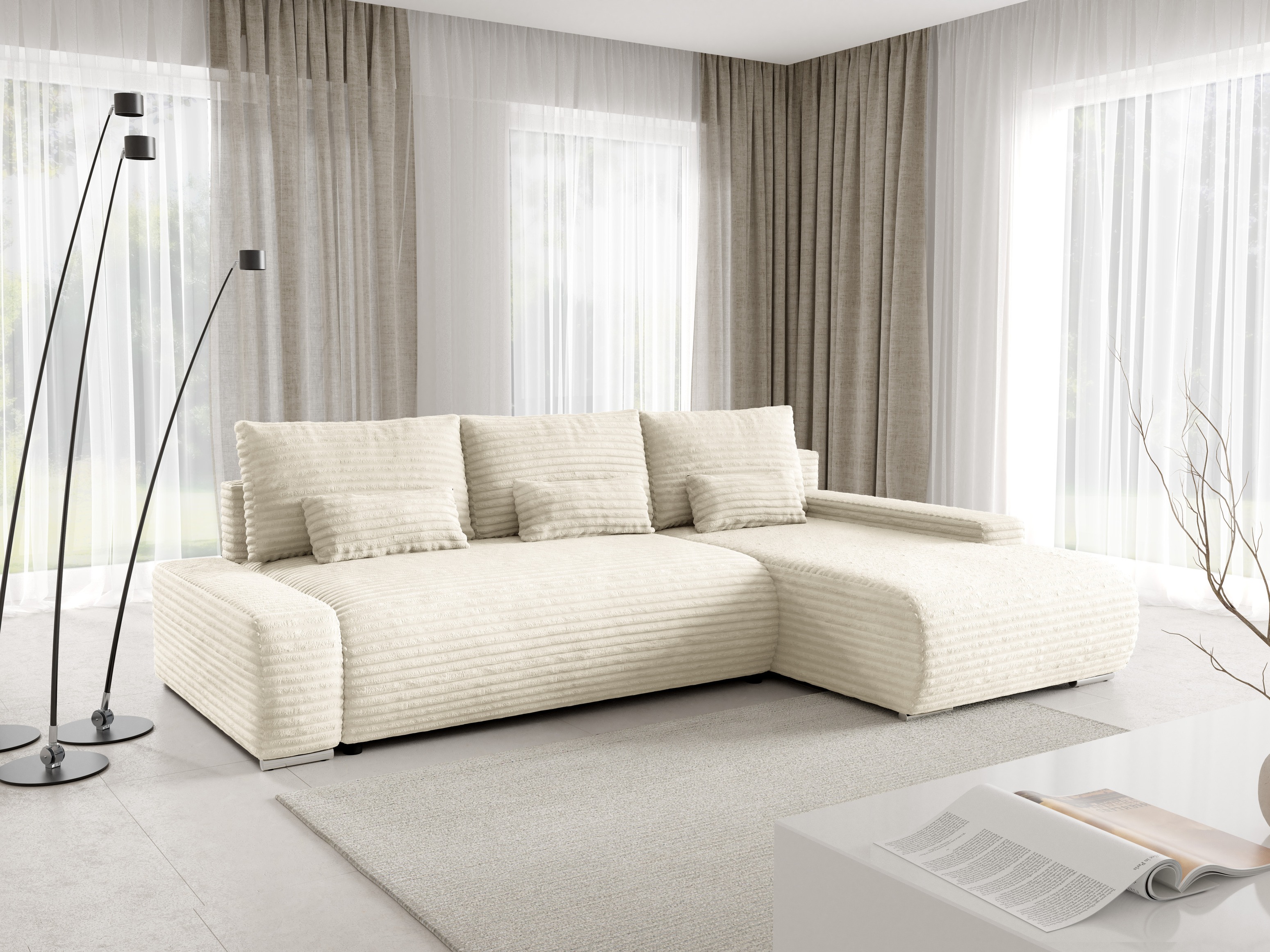 Corner sofa Franklin 201 (Ambience 01)