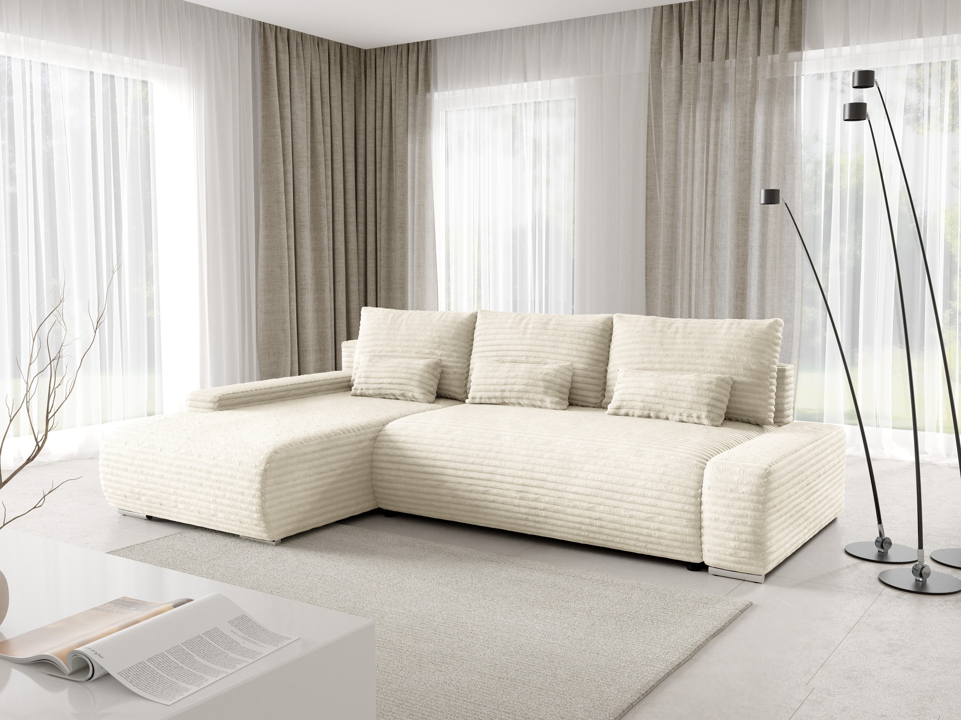 Corner sofa Franklin 201 (Ambience 01)