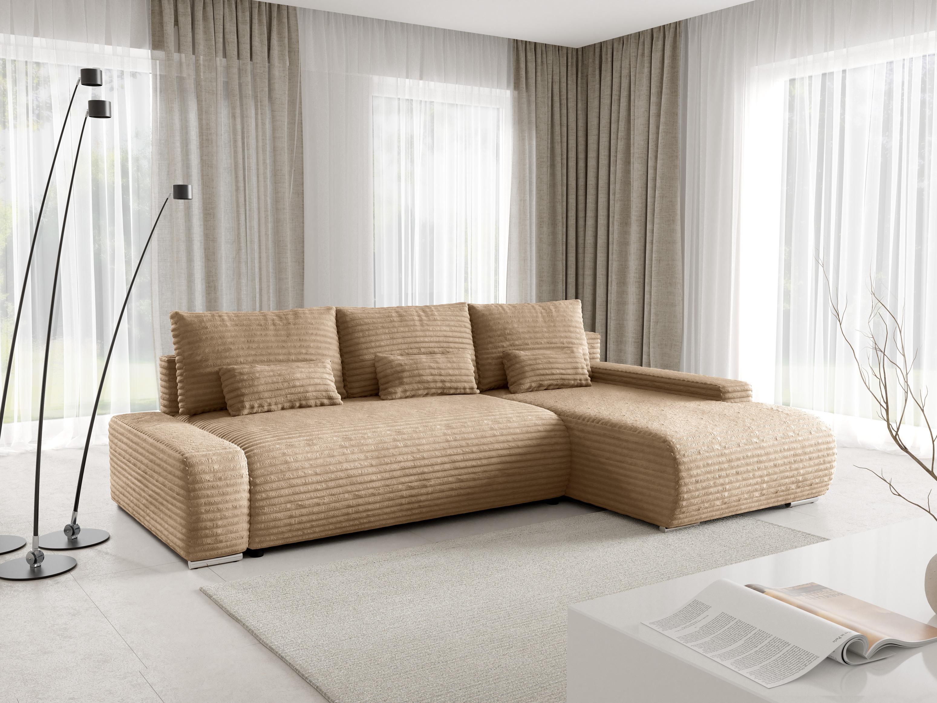 Corner sofa Franklin 201 (Ambience 03)