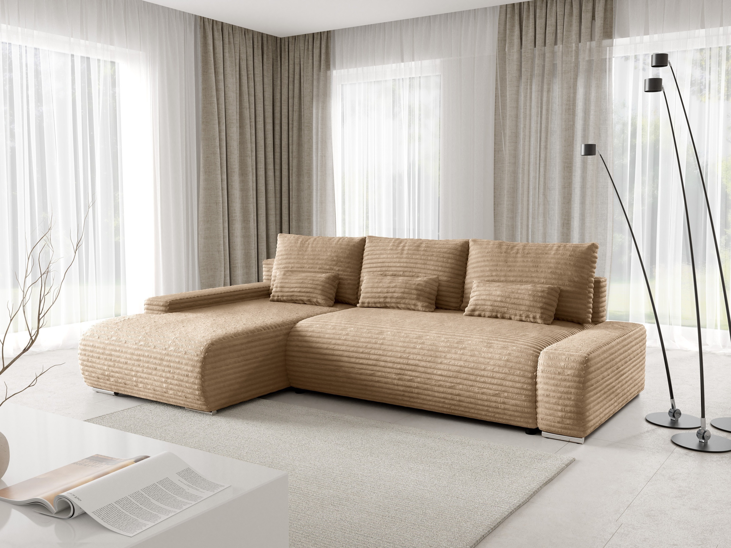 Corner sofa Franklin 201 (Ambience 03)