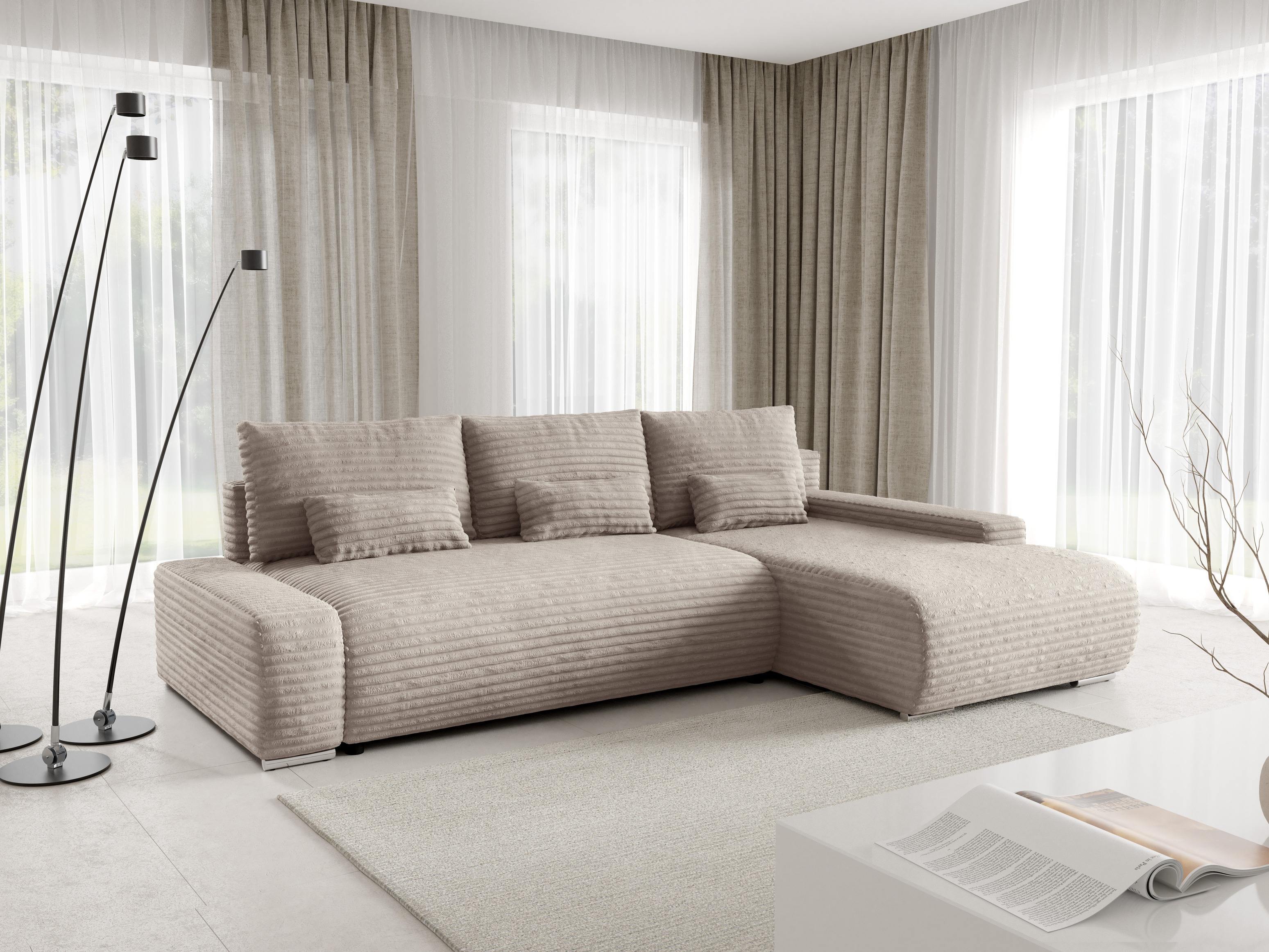 Corner sofa Franklin 201 (Ambience 04)