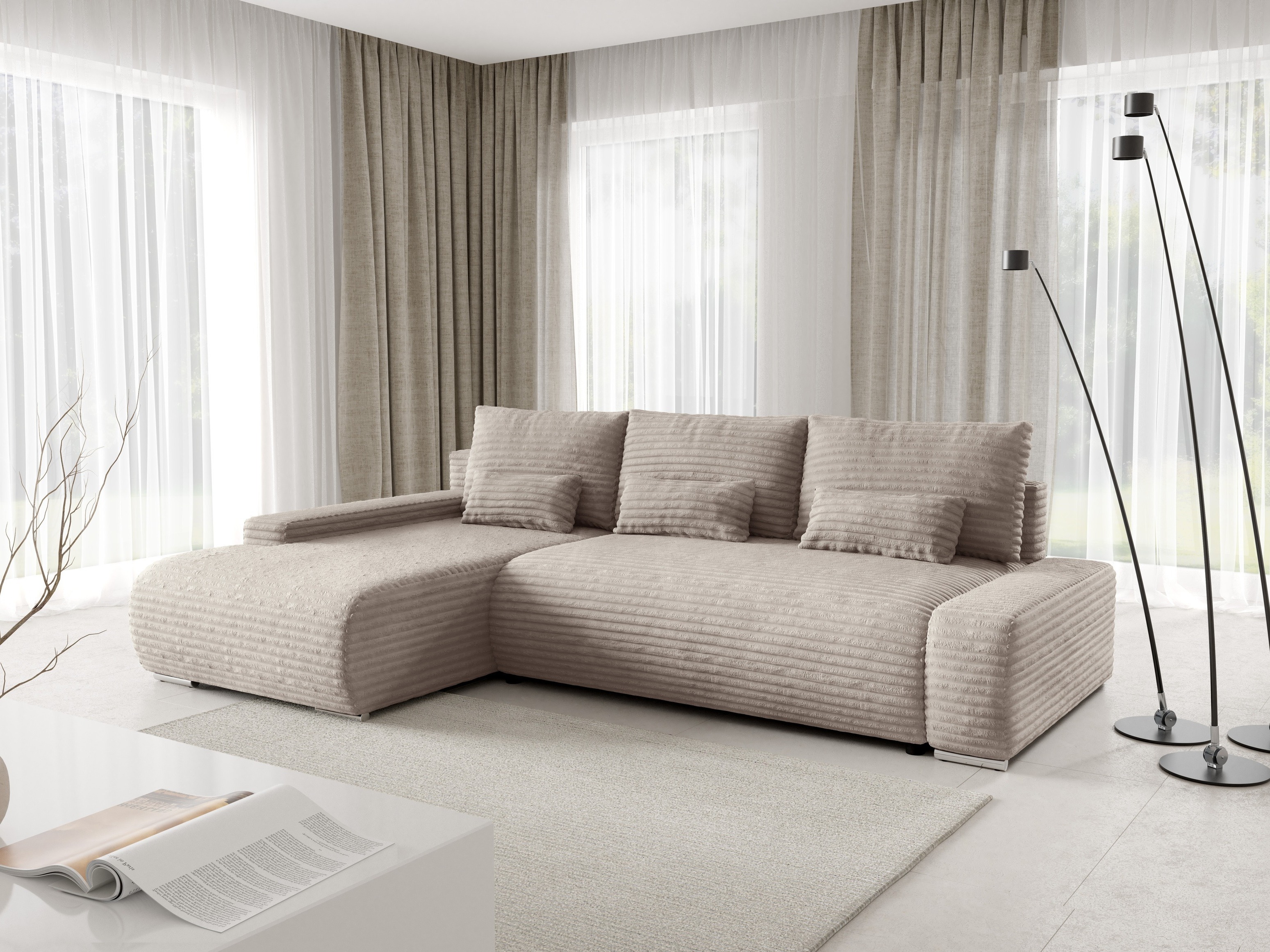 Corner sofa Franklin 201 (Ambience 04)
