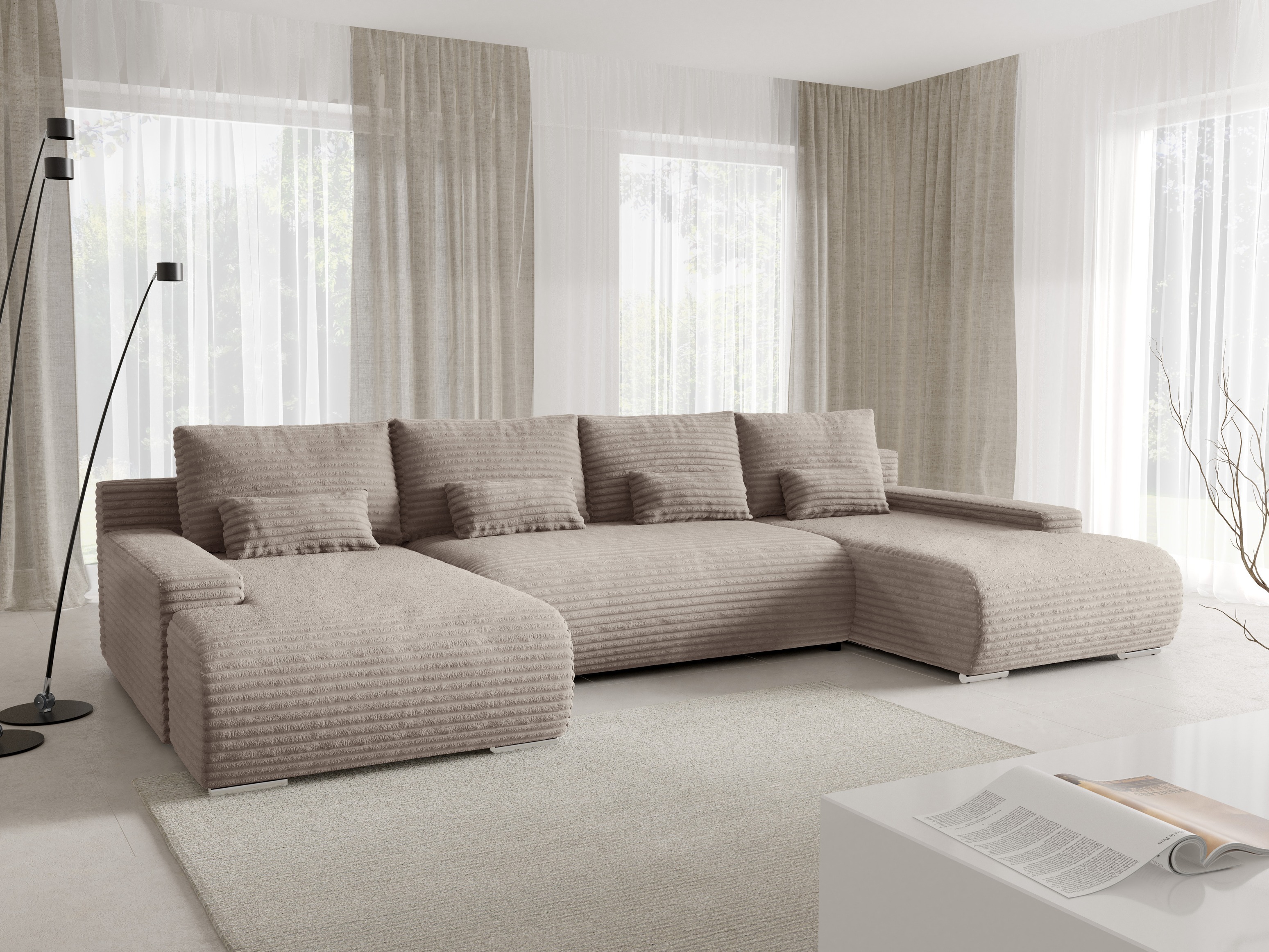 Corner sofa Franklin 202 (Ambience 04)