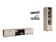 Living room set Tornola 107 (Cashmere + Black)