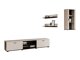 Living room set Tornola 113 (Cashmere + Black)