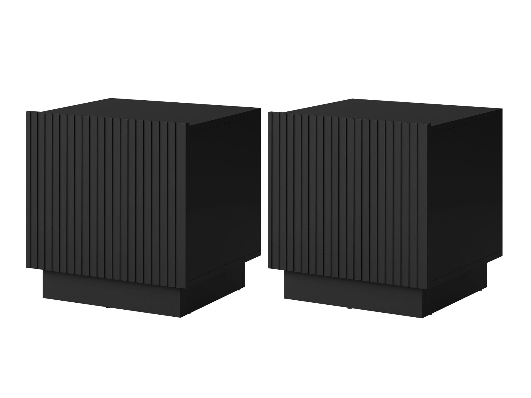 Set of bedside tables Lusonu 105 (Black)