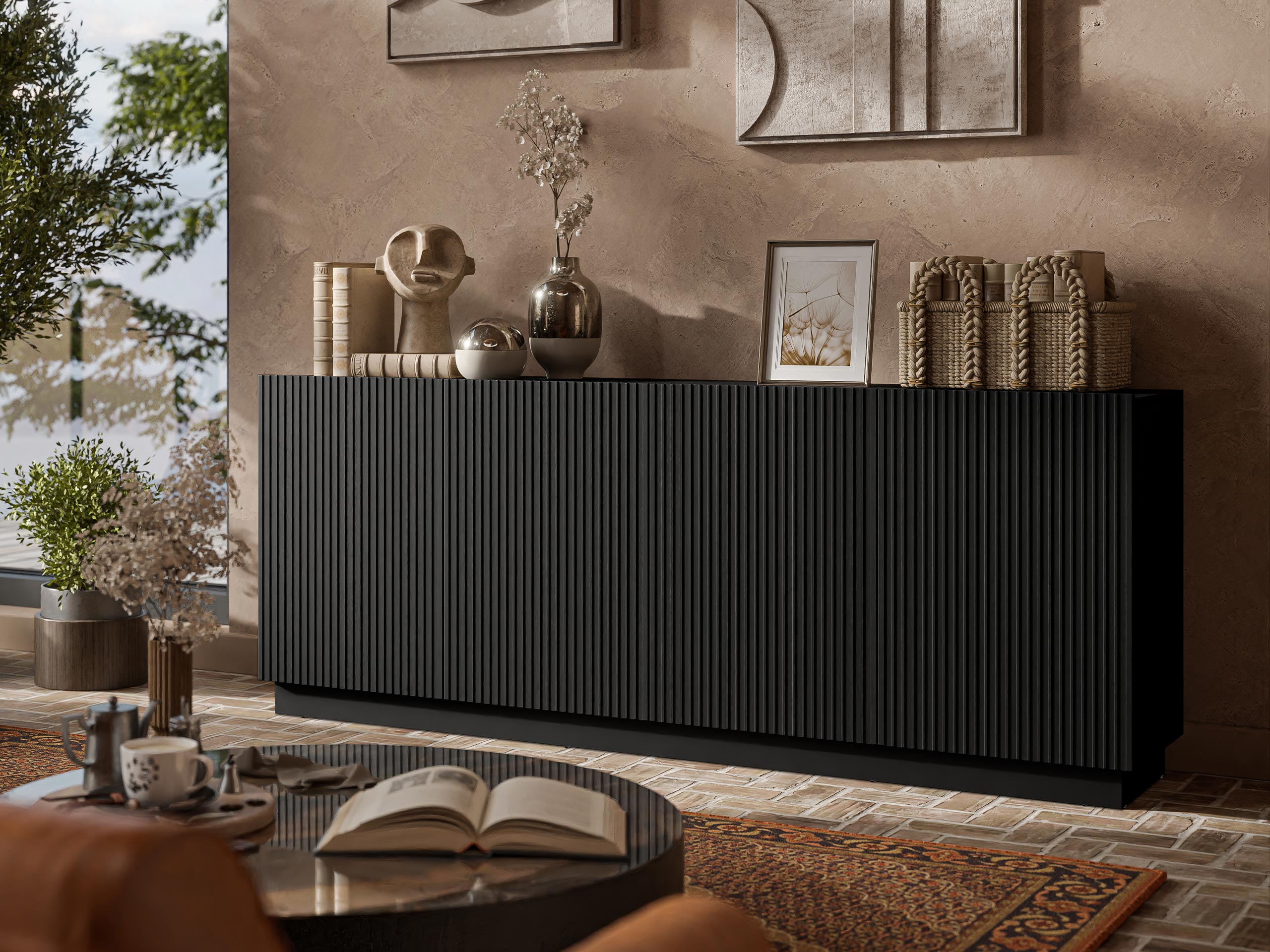 Sideboard Lusonu 101 (Black)