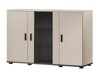 Sideboard Tornola 106 (Cashmere + Black)
