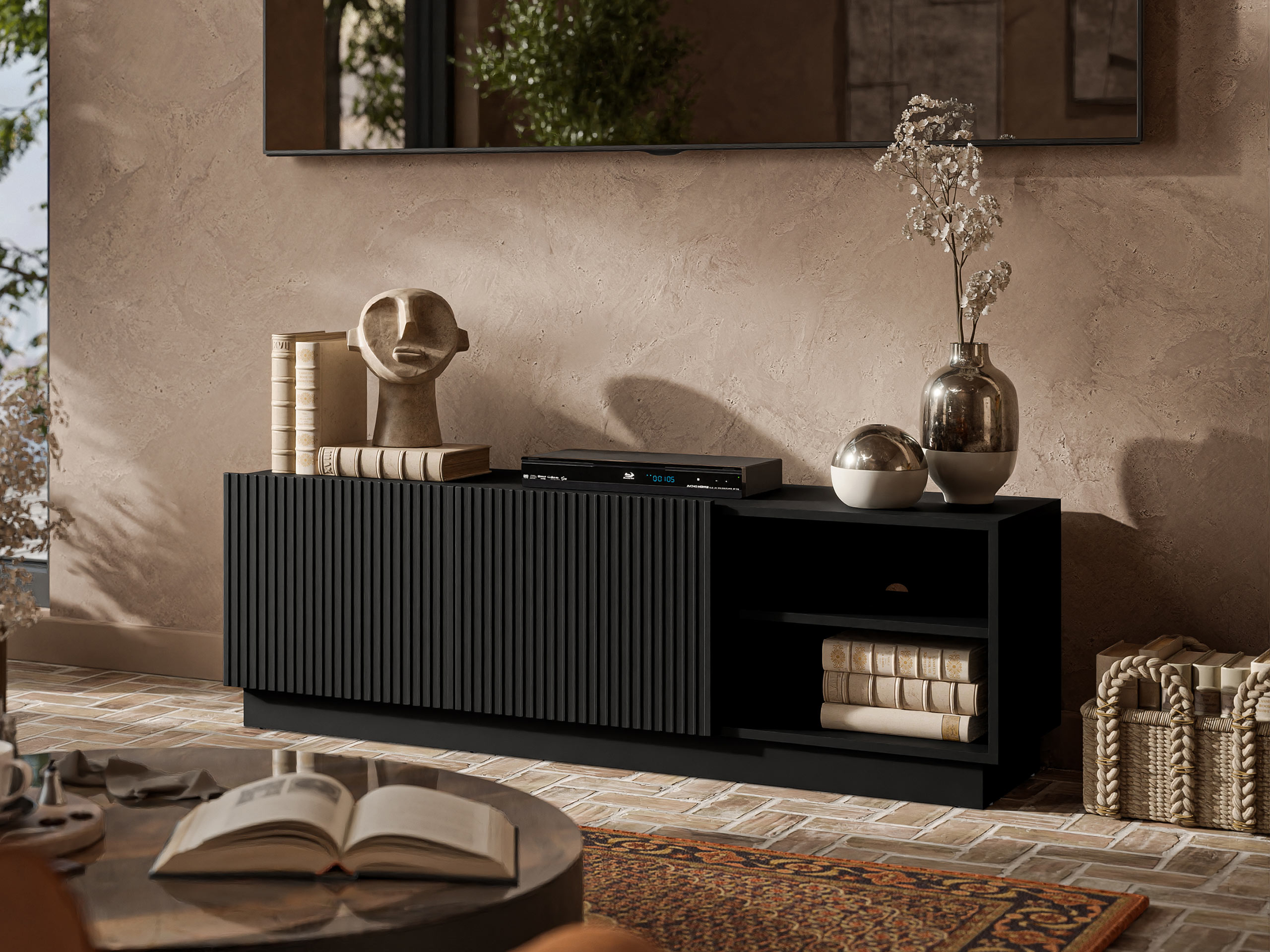 TV stand Lingua (Black)