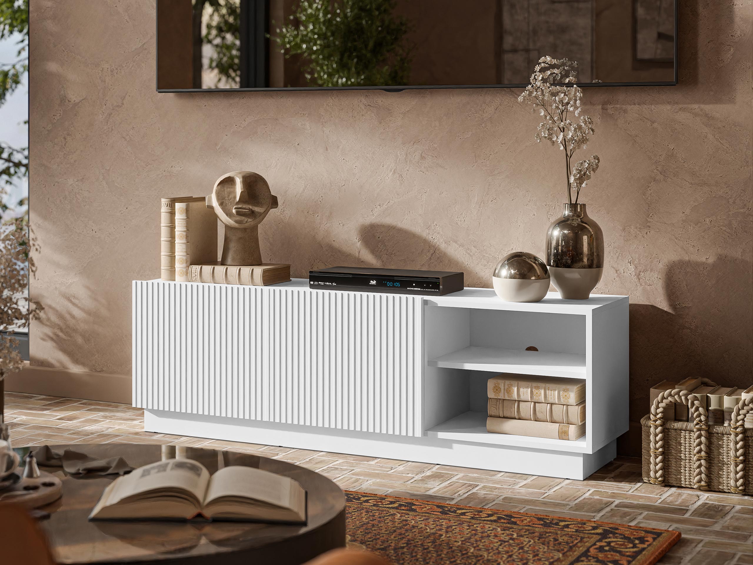 TV stand Lingua (White)