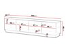 TV stand Lusonu 104 (Cashmere)