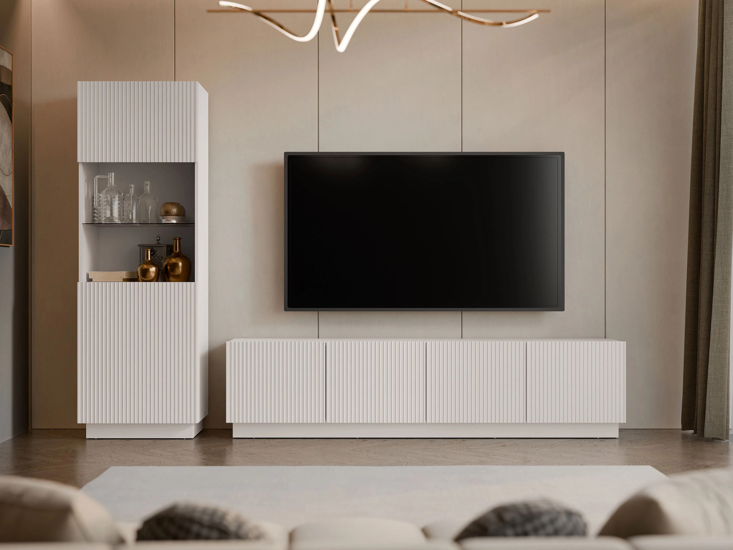 Bookcase Lingua I (Cashmere)