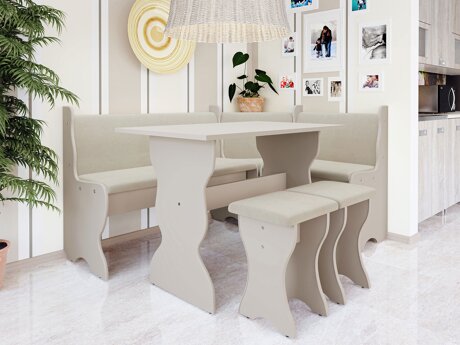 Kitchen corner Reading 100 (Cashmere + Trinity 02)