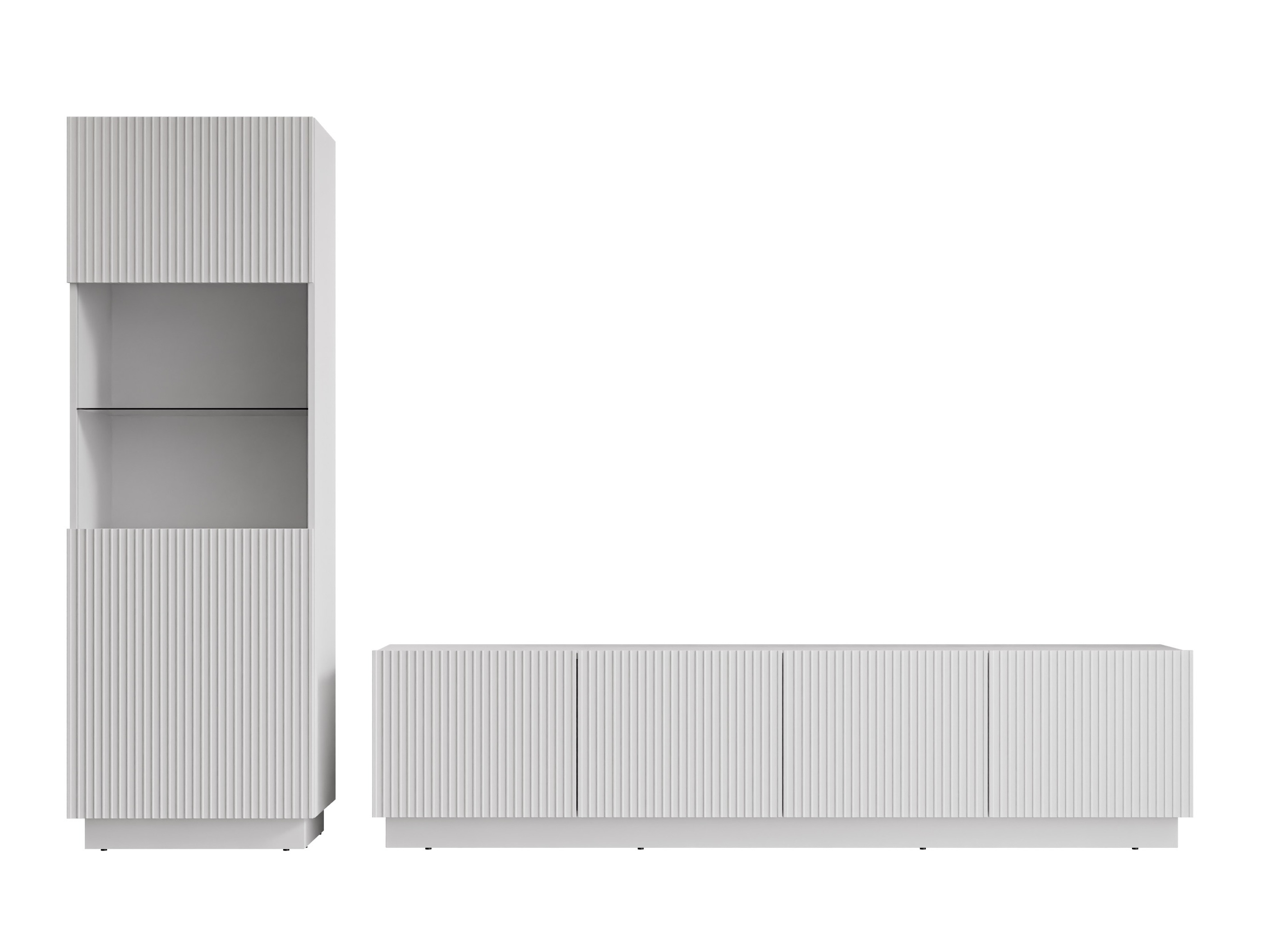 Living room set Lauror (White)