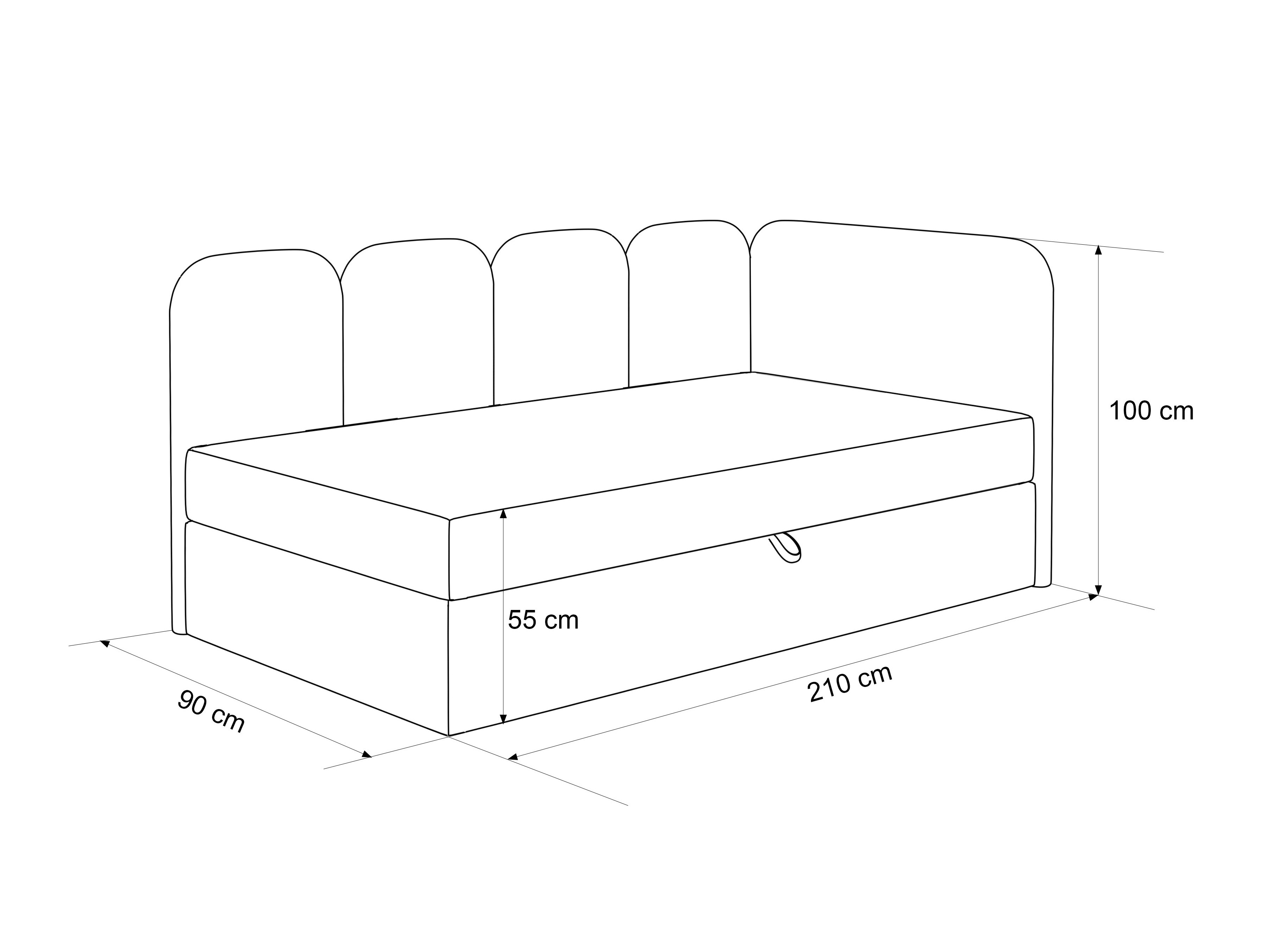 Bed Martinez 123 (Dream Velvet 20203)