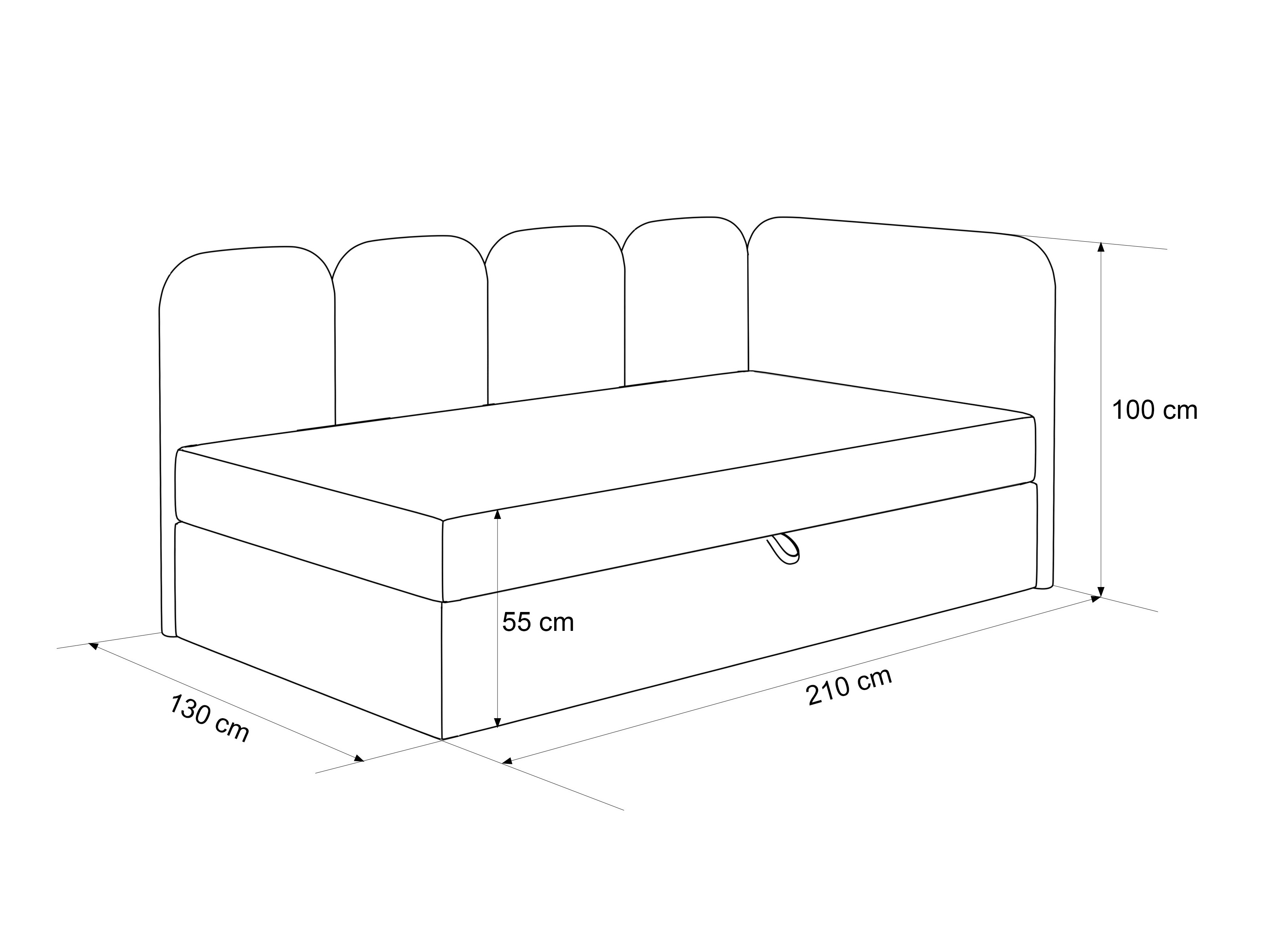 Bed Martinez 123 (Coral 20)