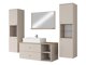 Bathroom set Ophruvi 102 (Light brown)