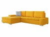 Corner sofa Comfivo 251 (Venus Velvet 2916 + Miu 2059)