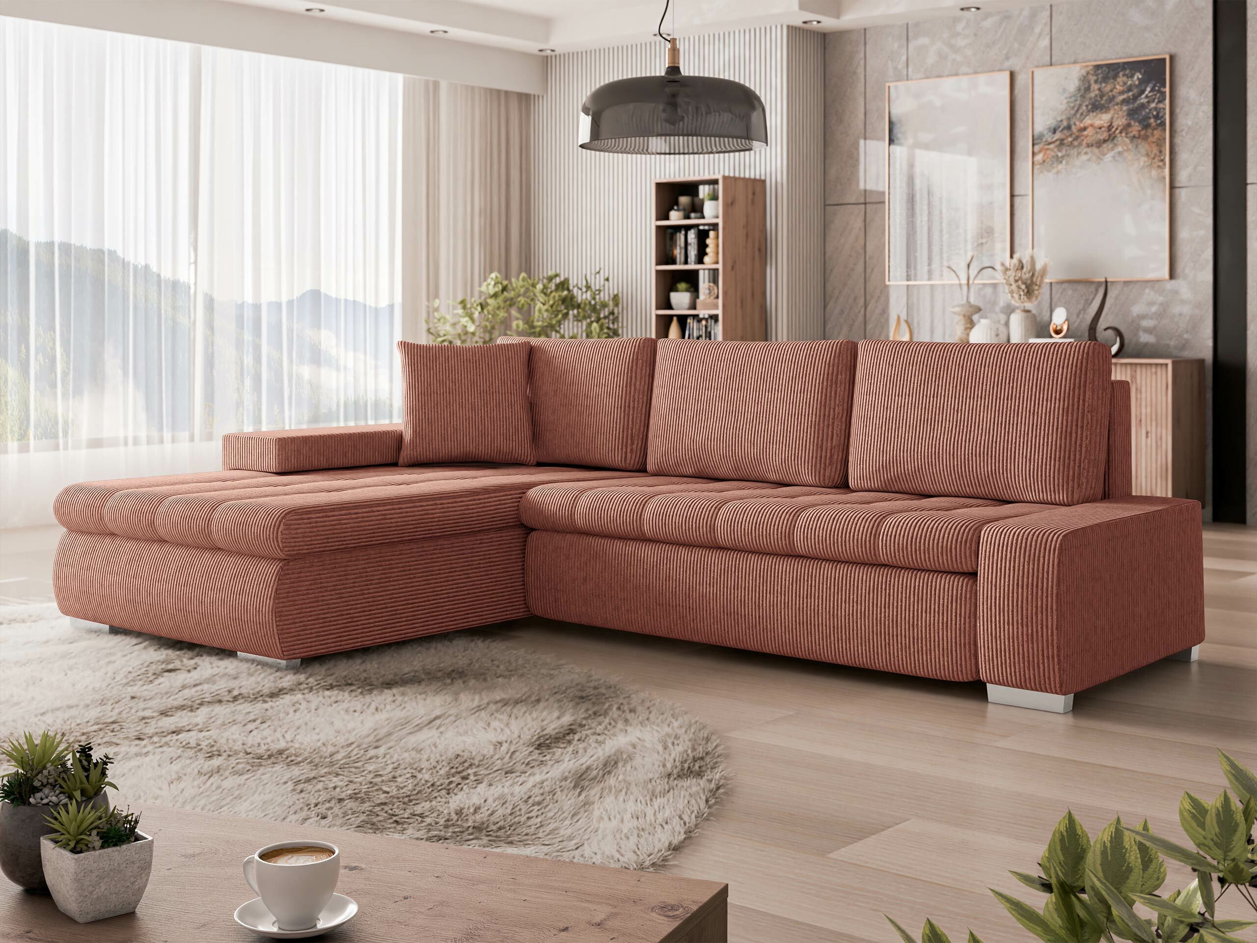 Corner sofa Comfivo Nitor (Uttario Velvet 2955 + Evo 28)