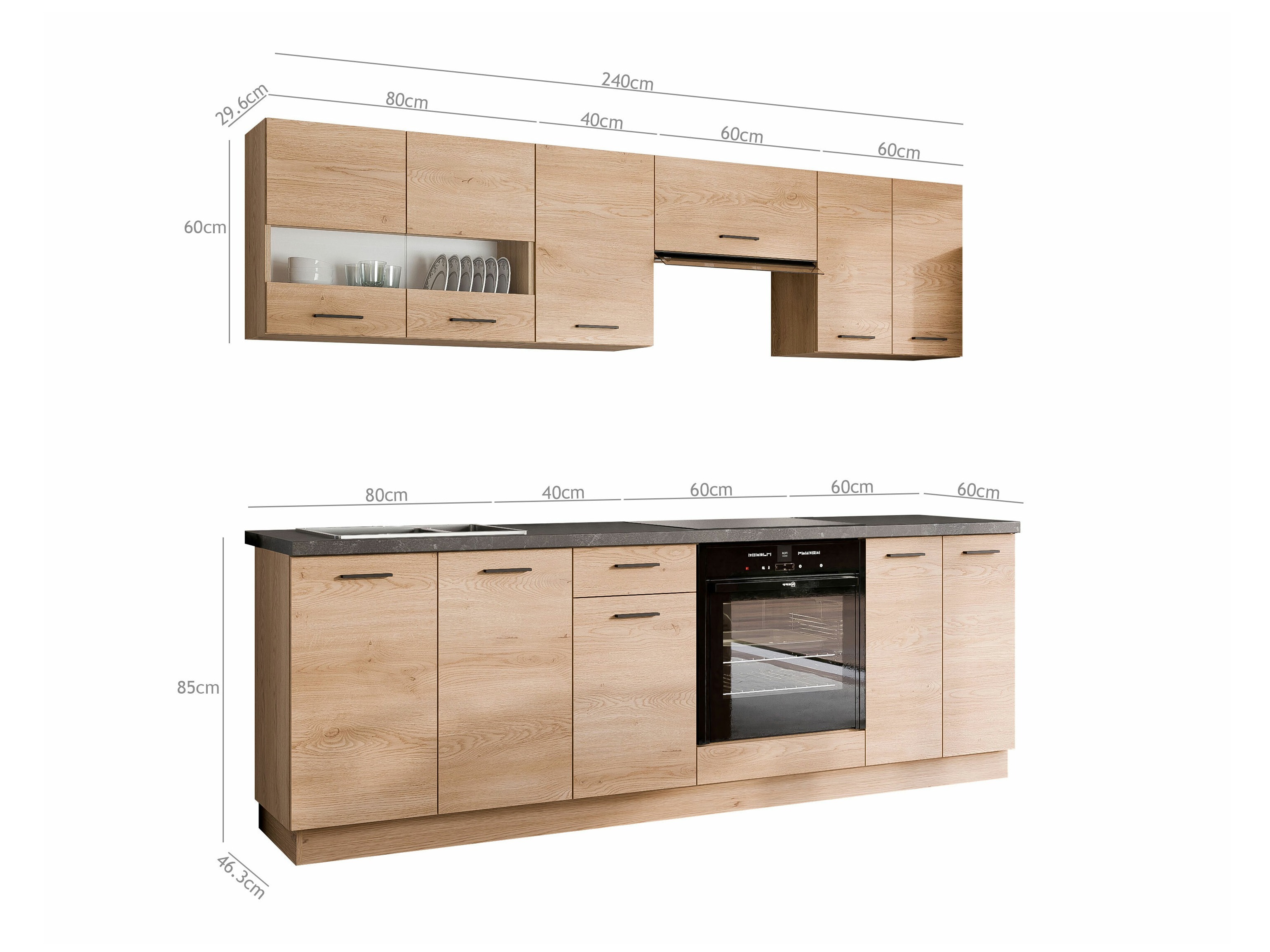 Modular kitchen set Ati Torro 131