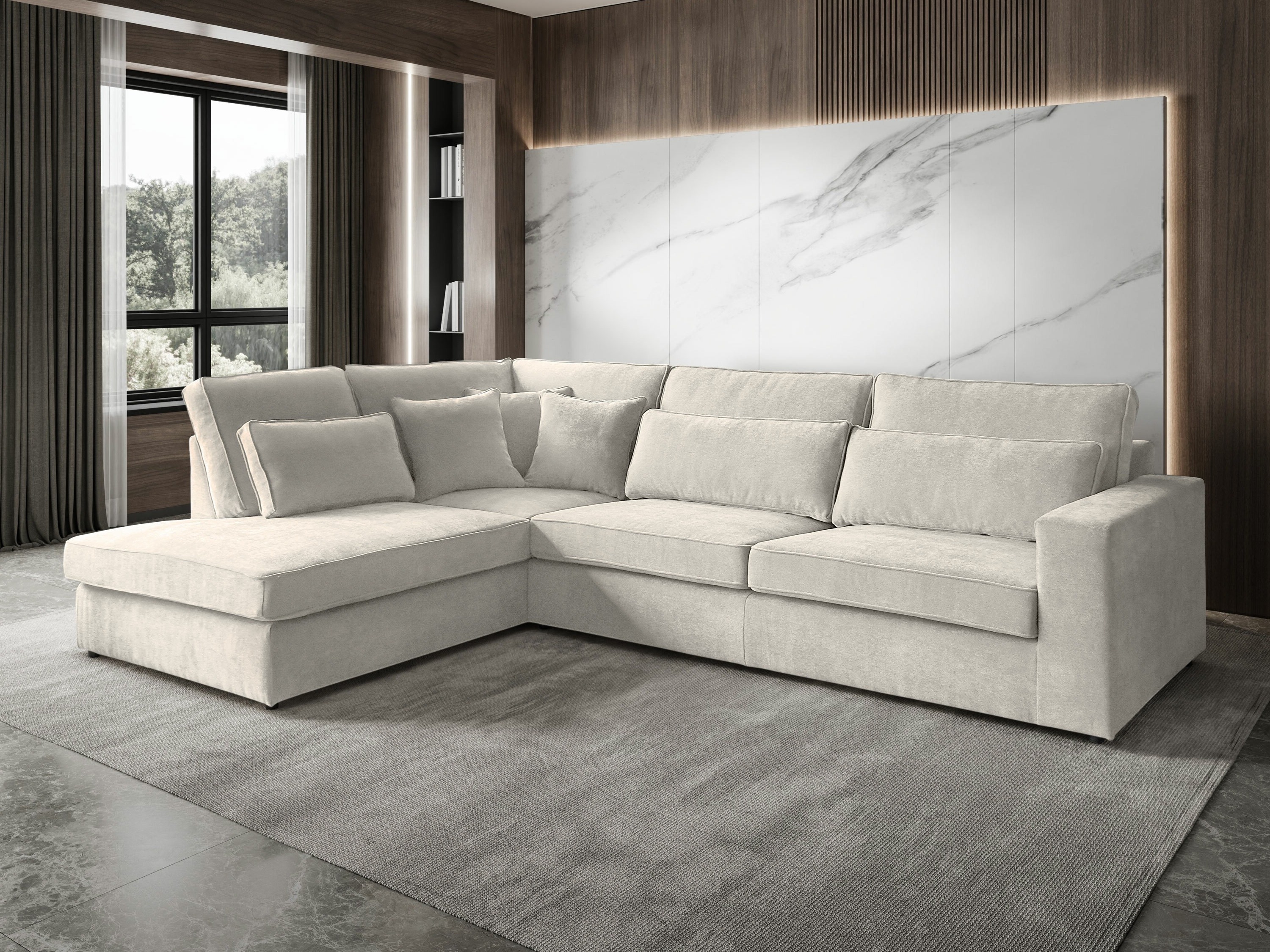 Corner sofa Margate 122 (Sereno 681)