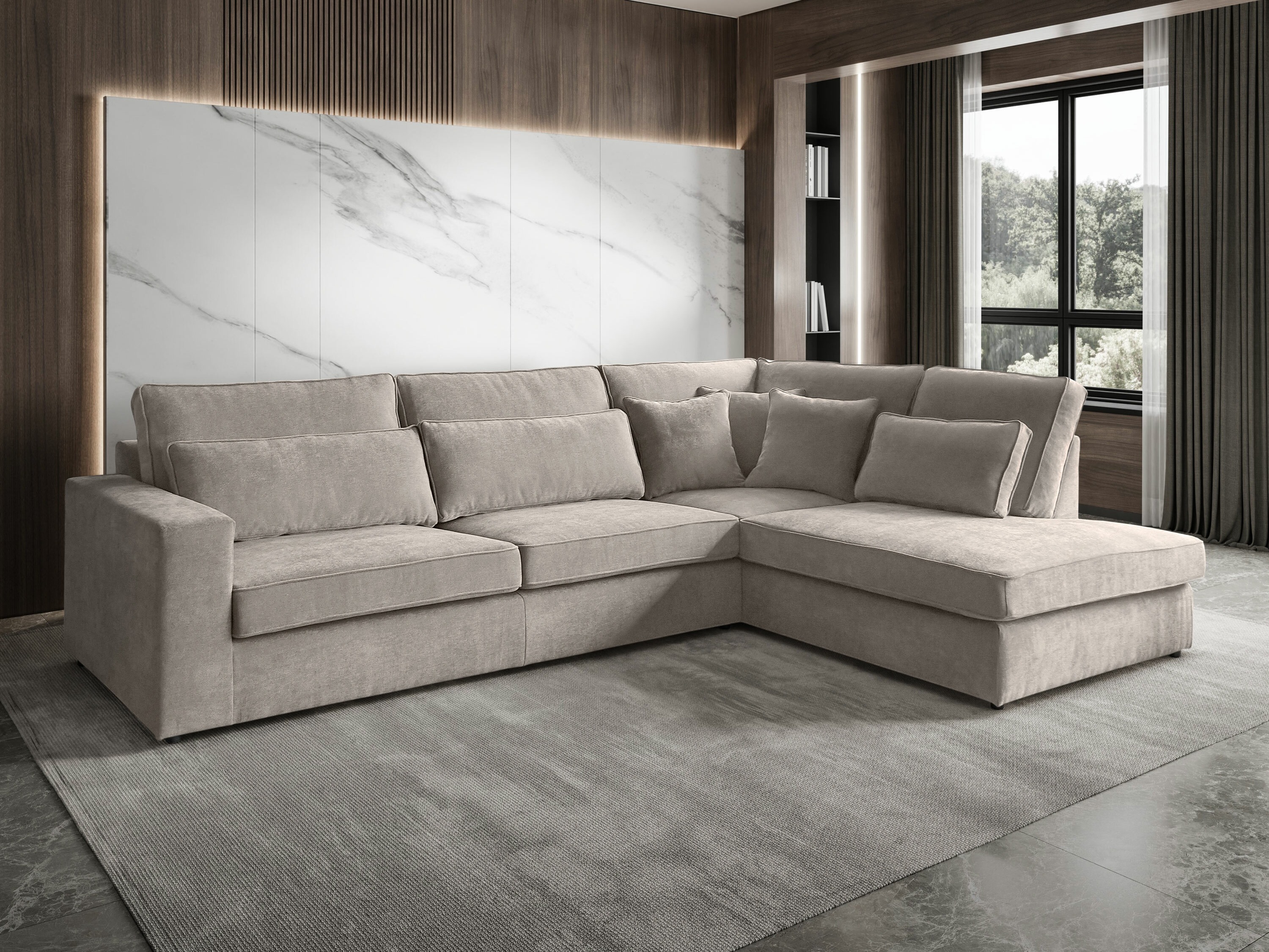 Corner sofa Margate 122 (Sereno 682)