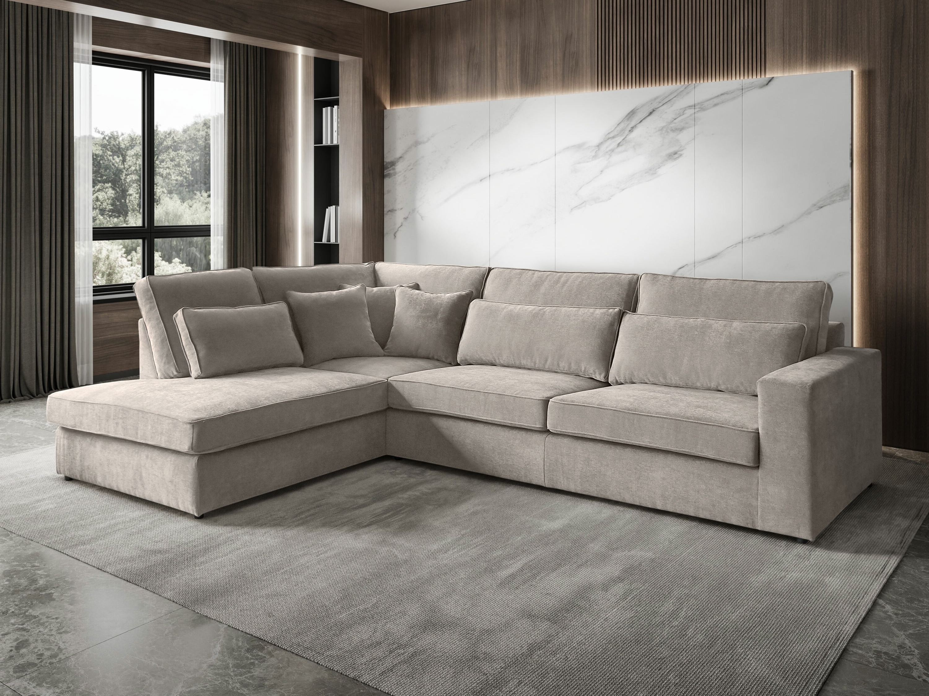 Corner sofa Margate 122 (Sereno 682)