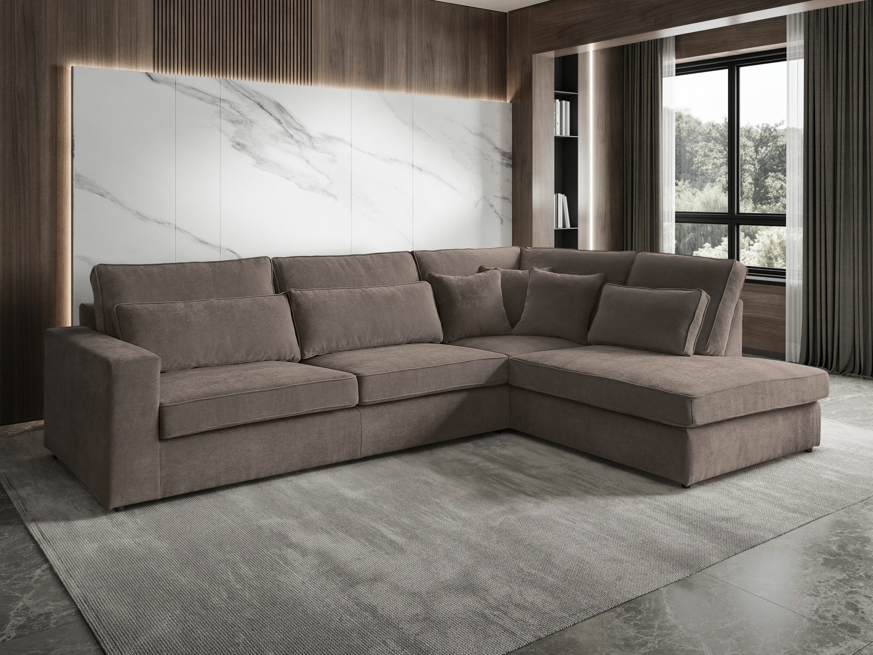 Corner sofa Margate 122 (Sereno 684)